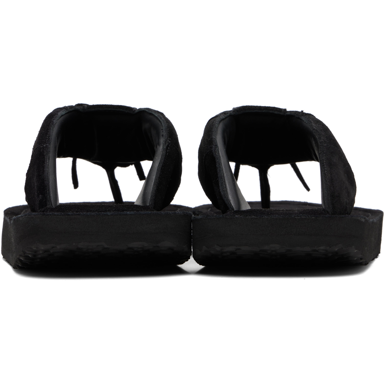  Abra Ssense Exclusive Black Platform Flip-flops 