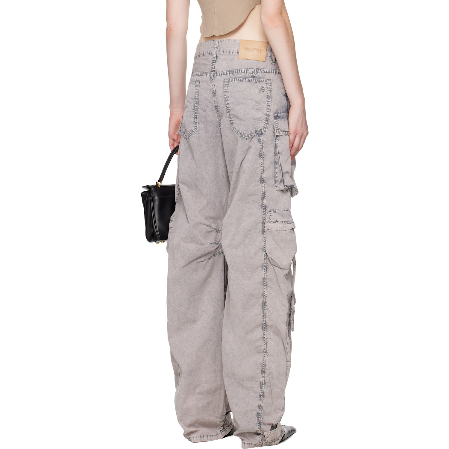  The Attico Gray Fern Jeans 