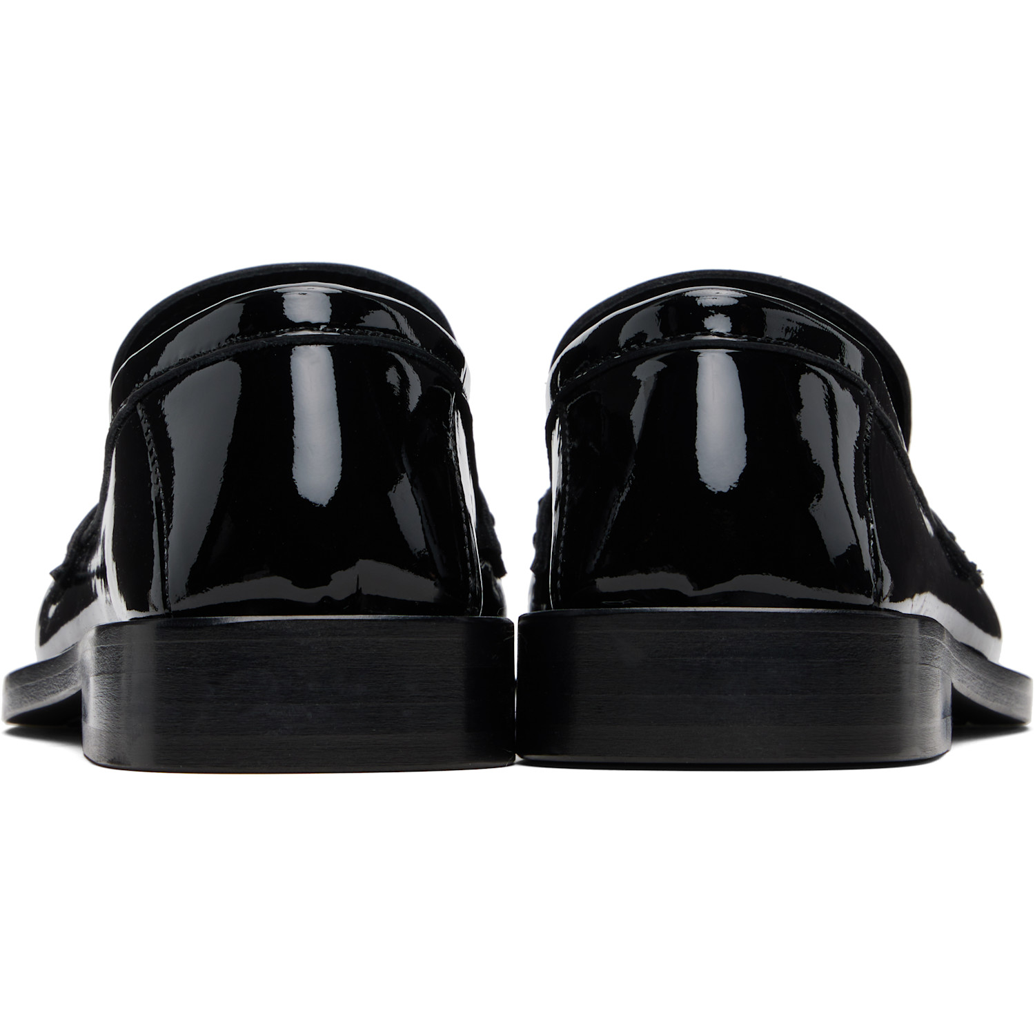  The Attico Black Charles Loafers 