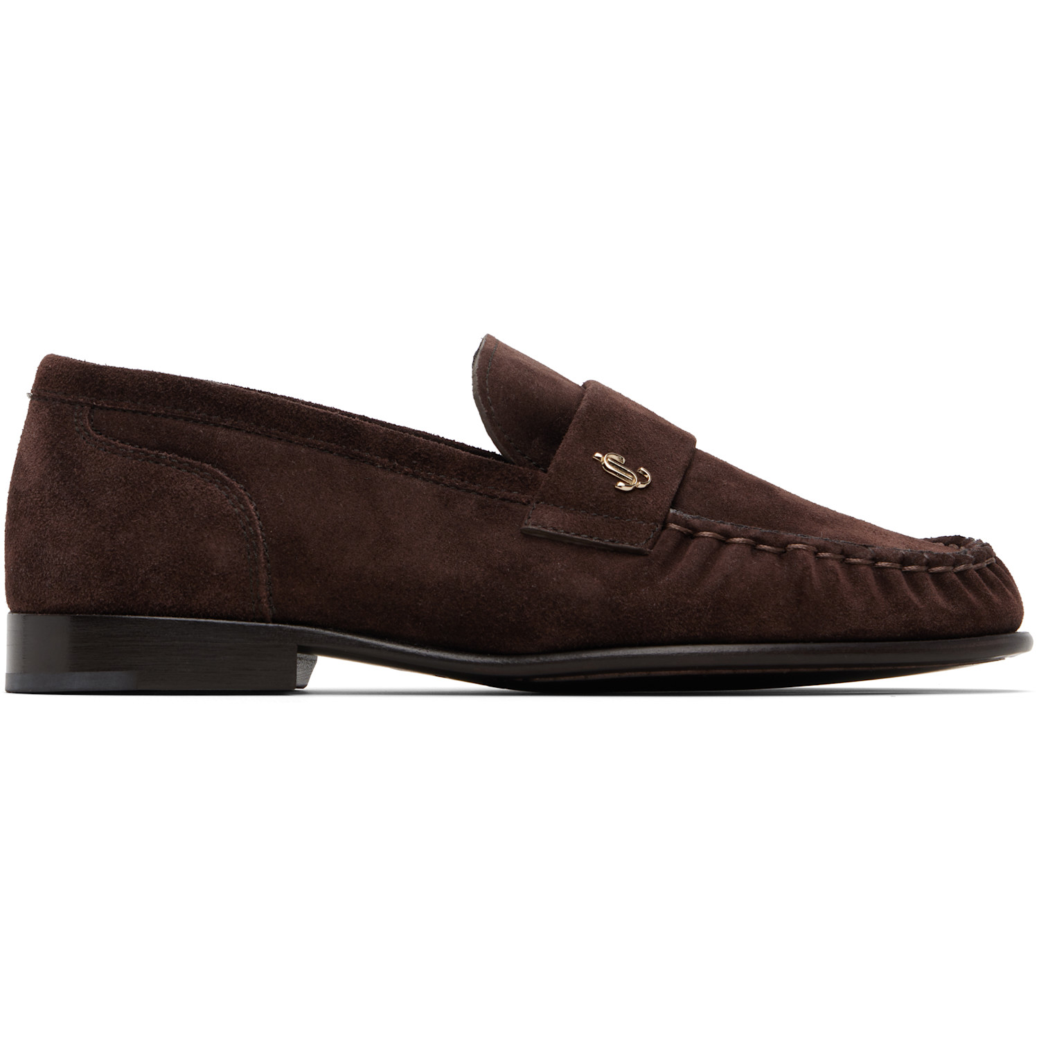 Jimmy Choo Brown Ellis Loafers