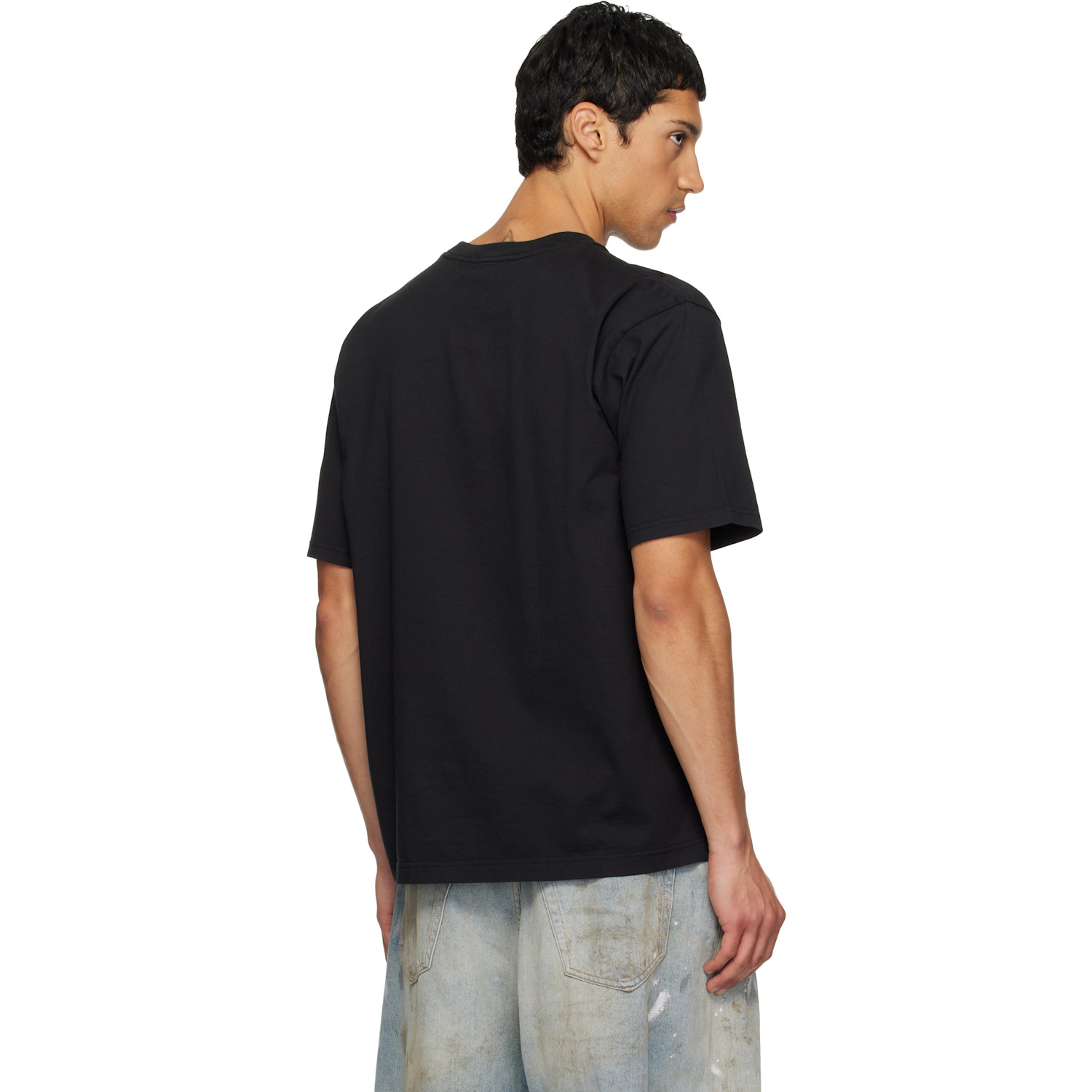 Bape Black Bleached Big Ape Head T-shirt 