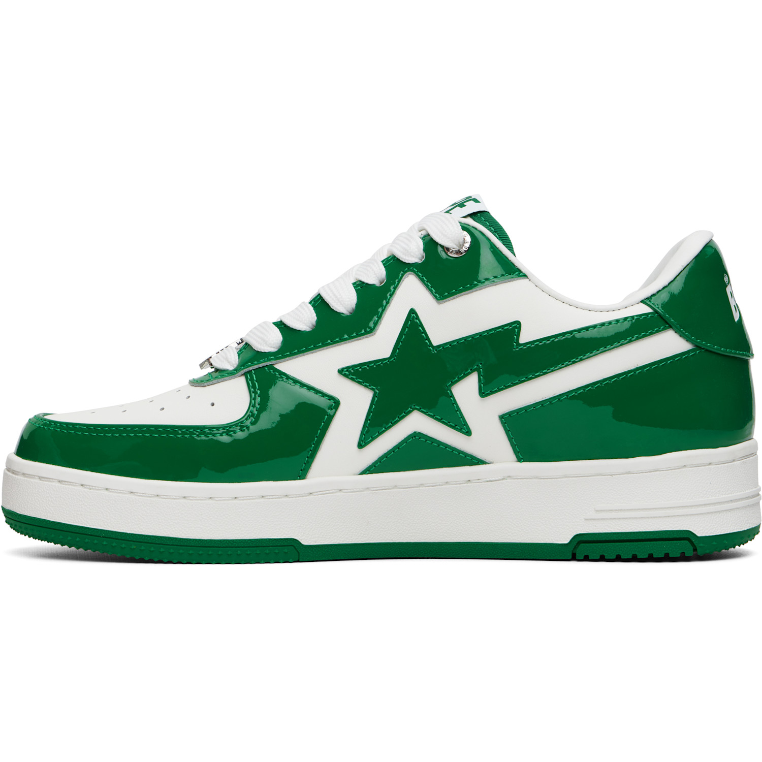  Bape Green Bape Sta Icon #1 Sneakers 