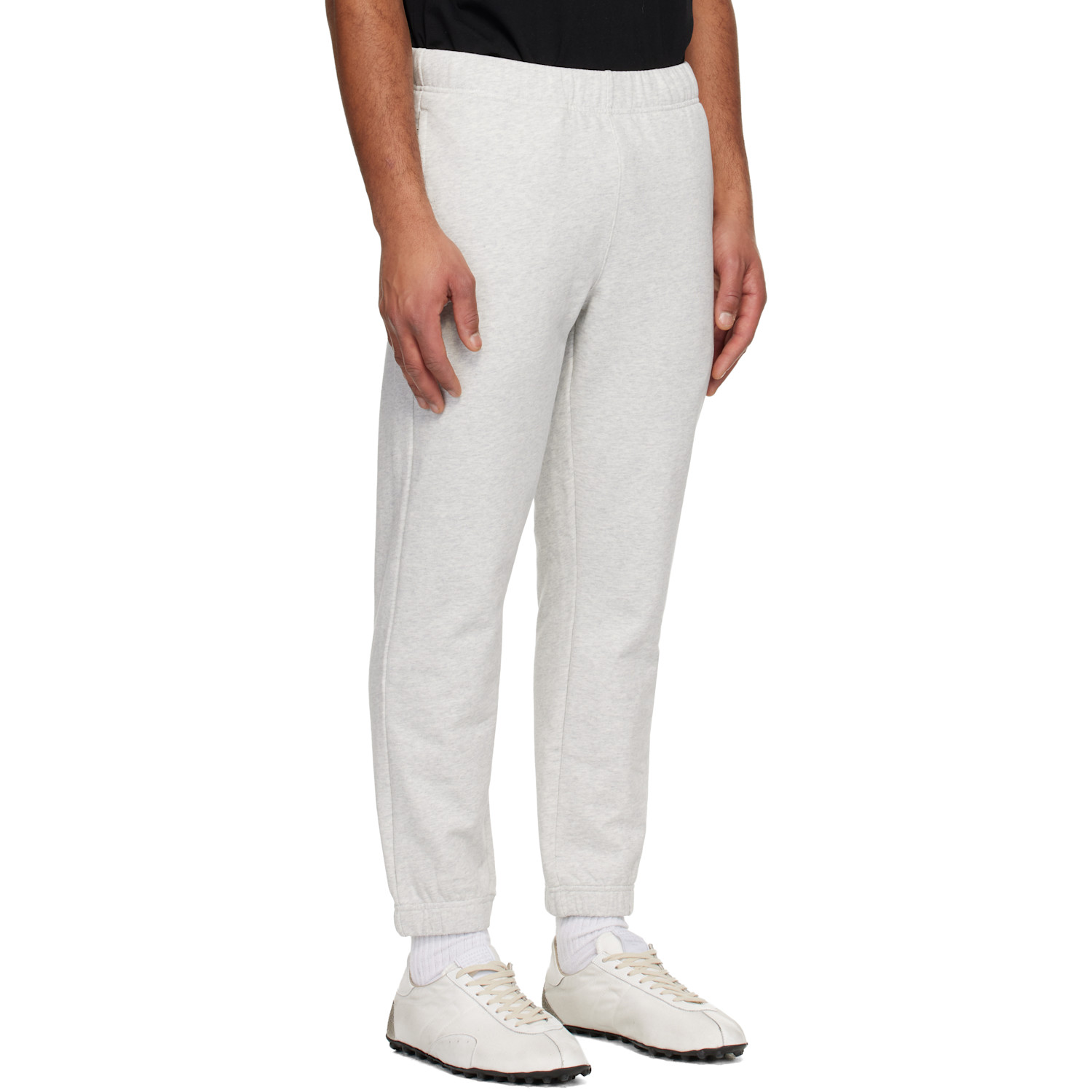  Aape By A Bathing Ape Gray Logo Patch Sweatpants 