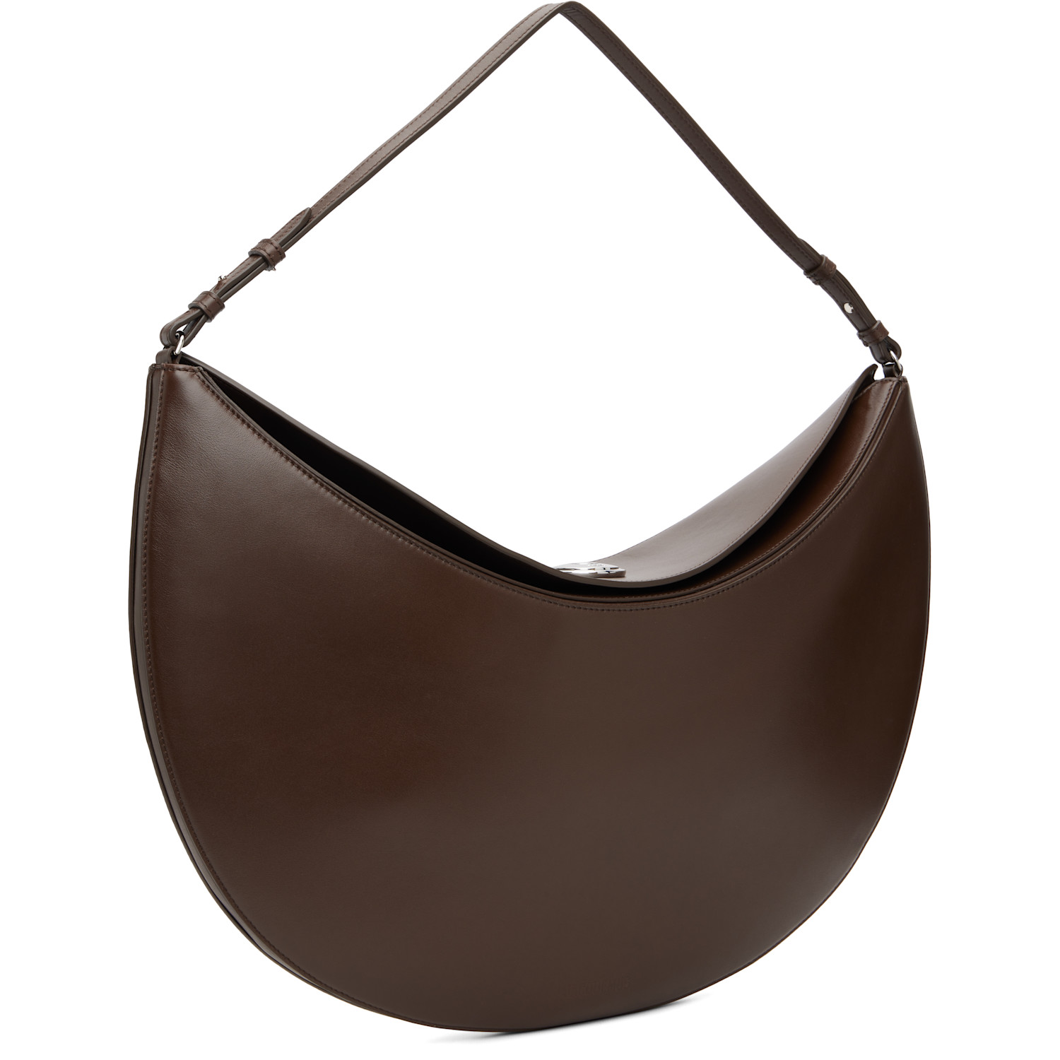 Jacquemus Brown 'the Round Calisso' Bag 