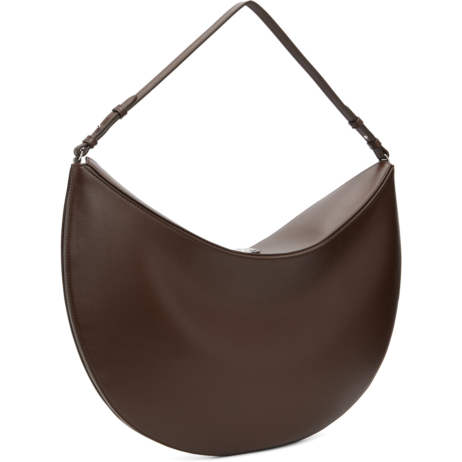  Jacquemus Brown 'the Round Calisso' Bag 
