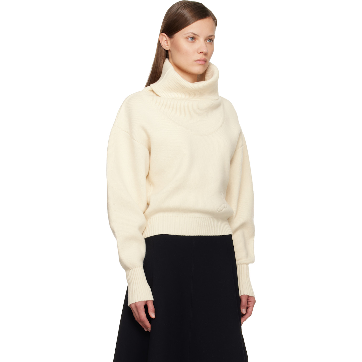  Jacquemus Off-white 'the Pallone' Sweater 