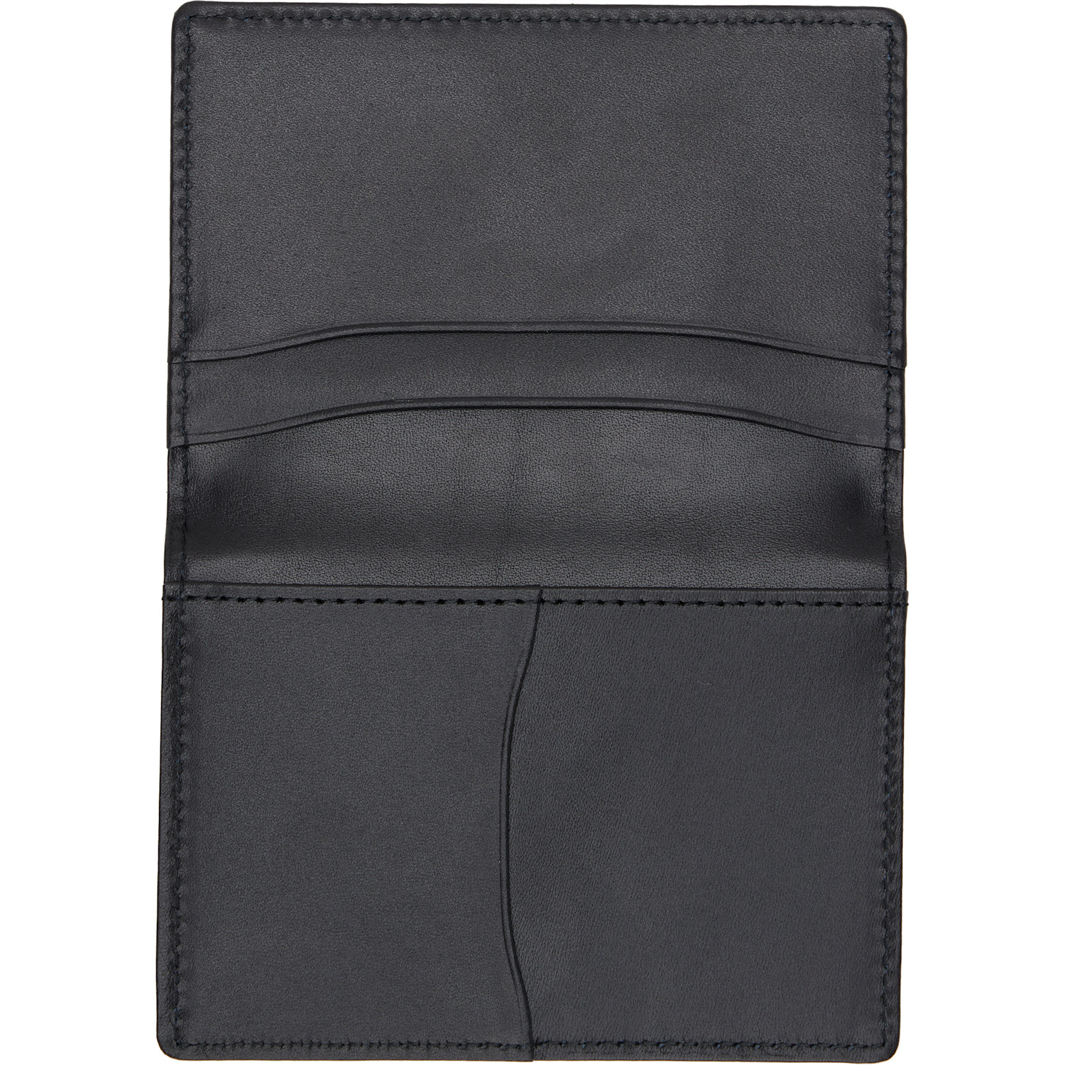  Yohji Yamamoto Black Leather Card Holder 