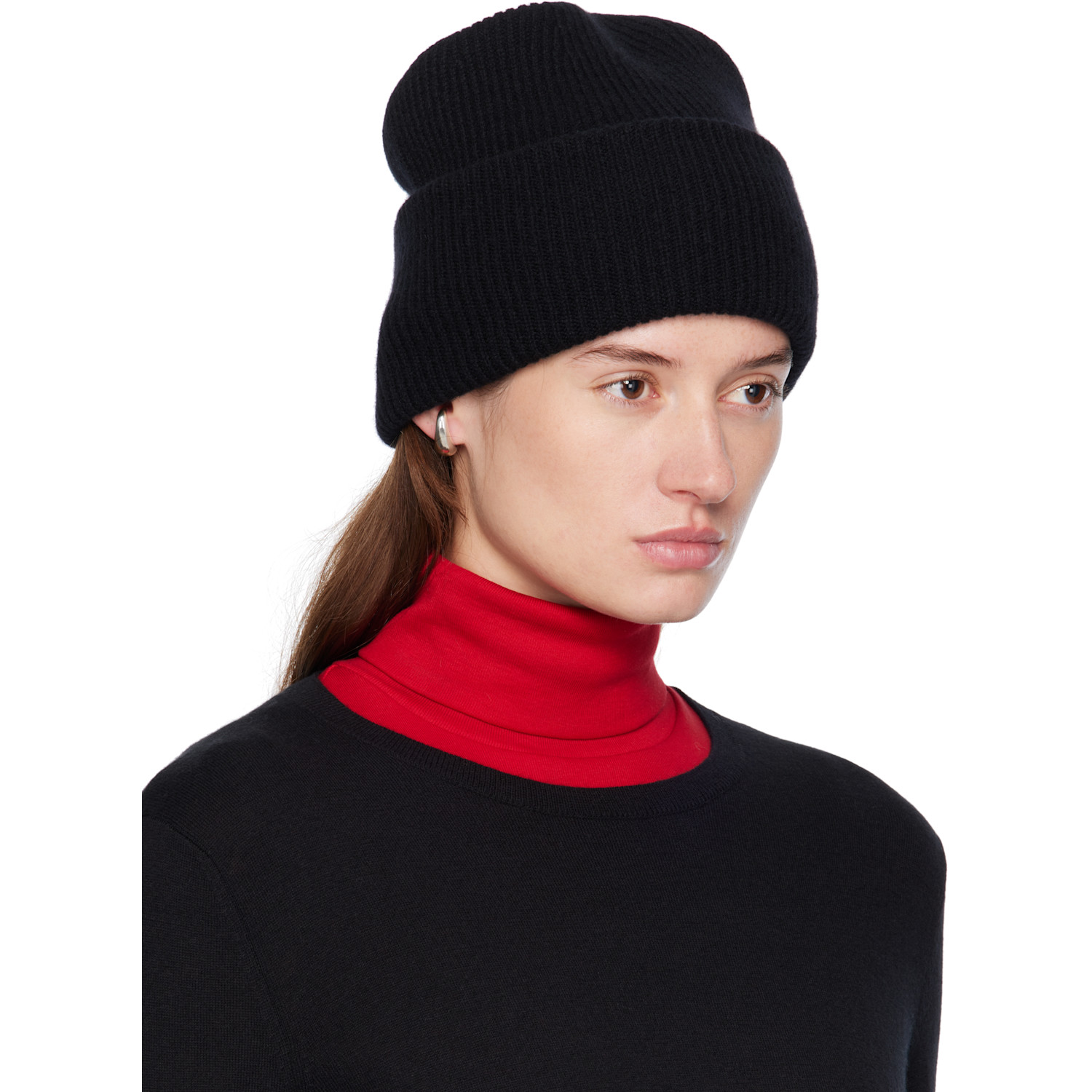  Lisa Yang Black 'the Stockholm' Beanie 