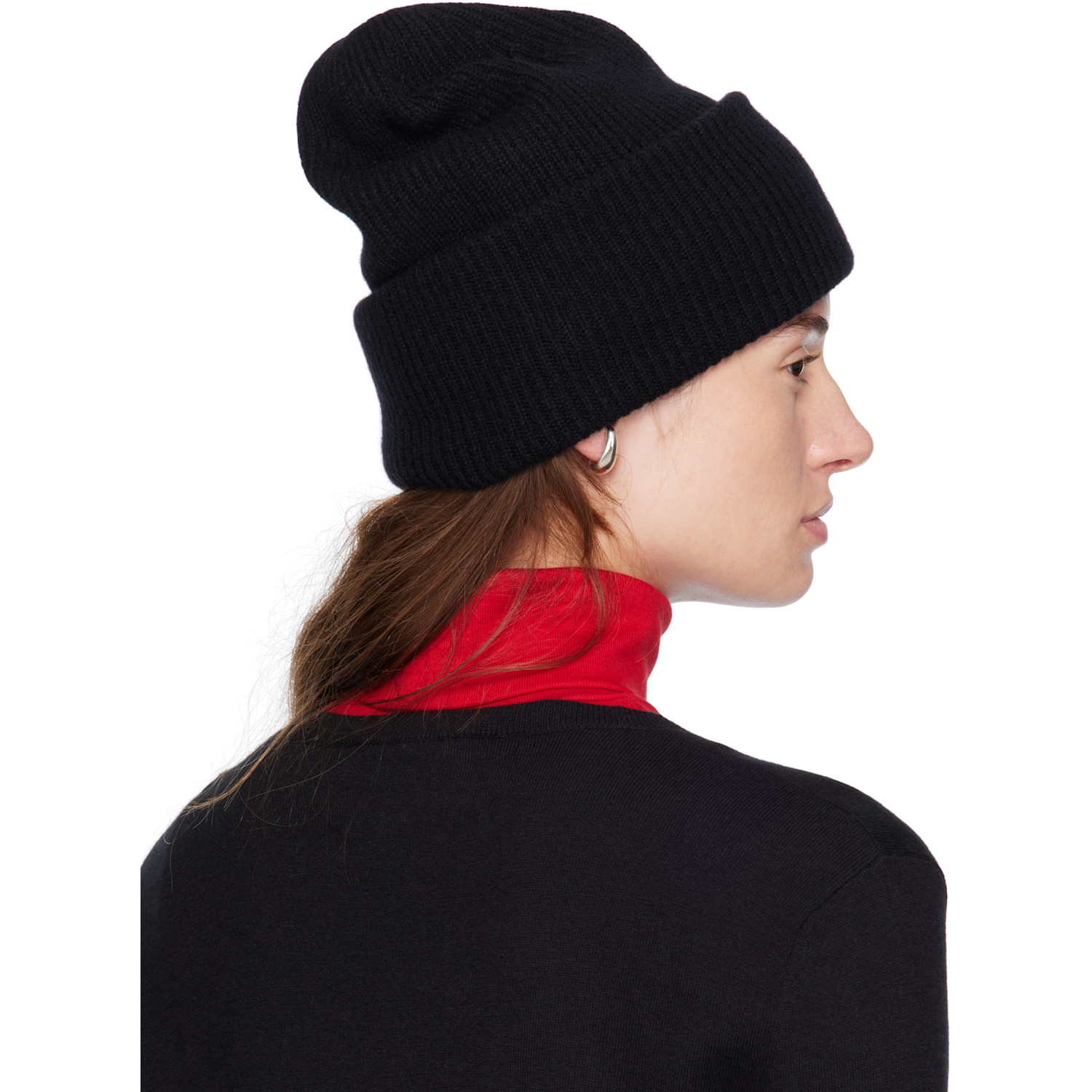  Lisa Yang Black 'the Stockholm' Beanie 