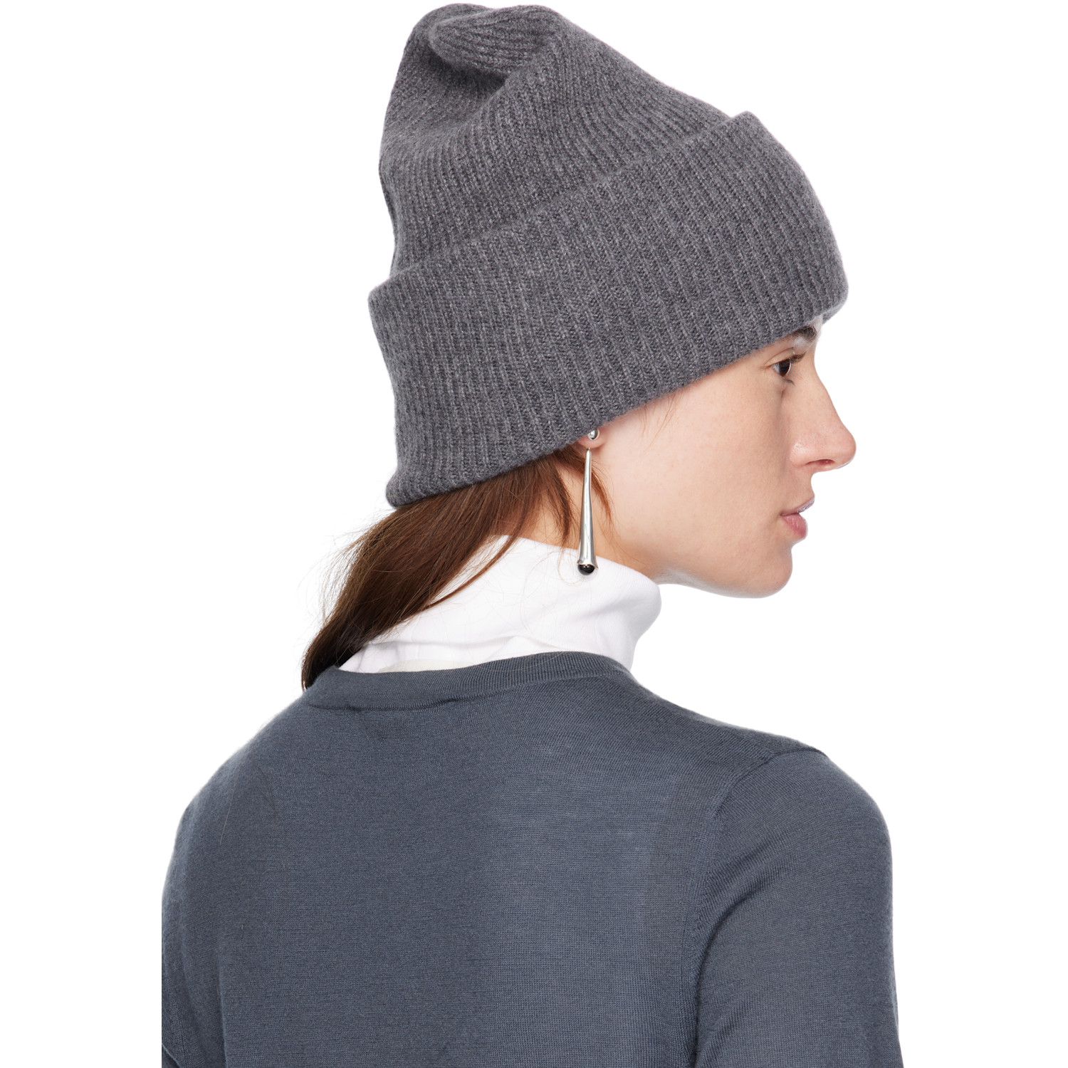  Lisa Yang Gray 'the Stockholm' Beanie 