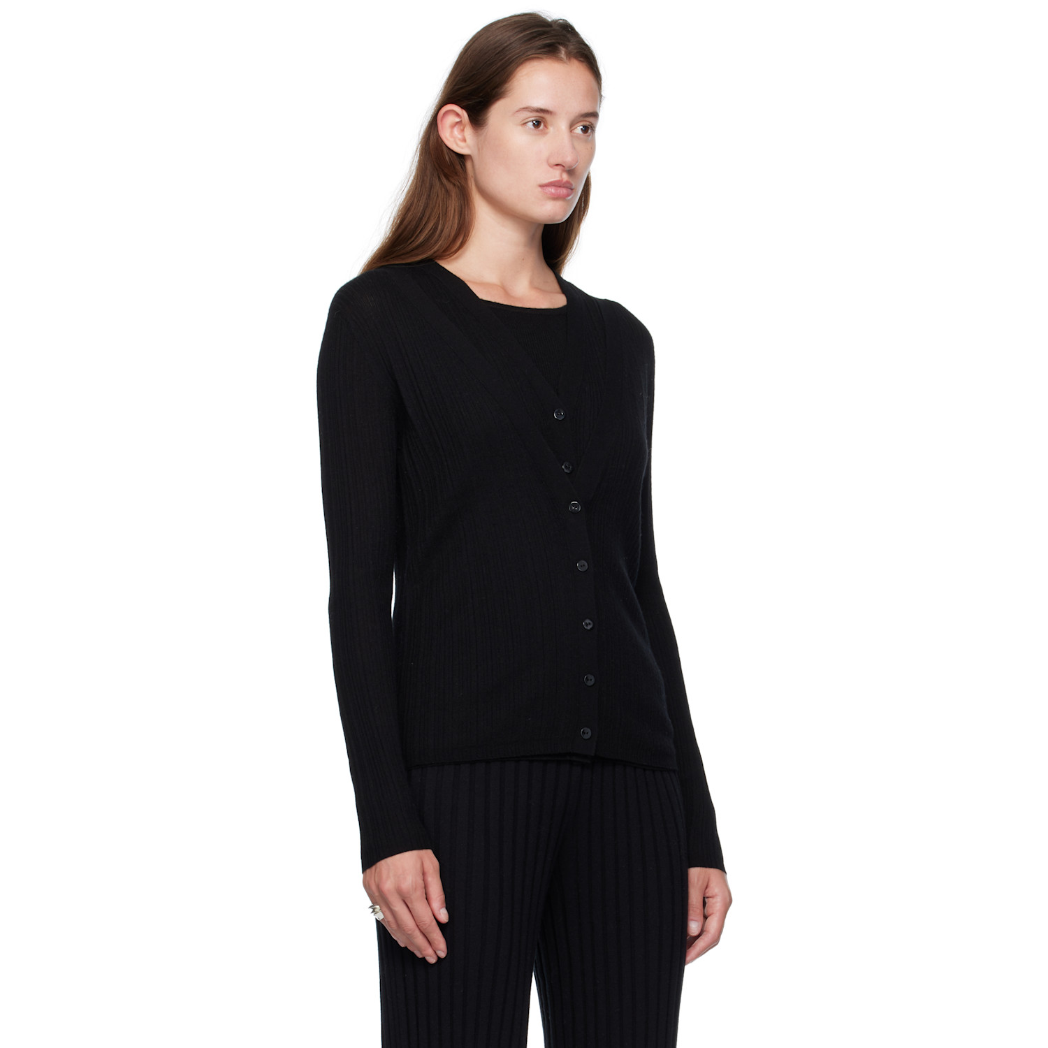  Lisa Yang Black Vanna Cardigan 