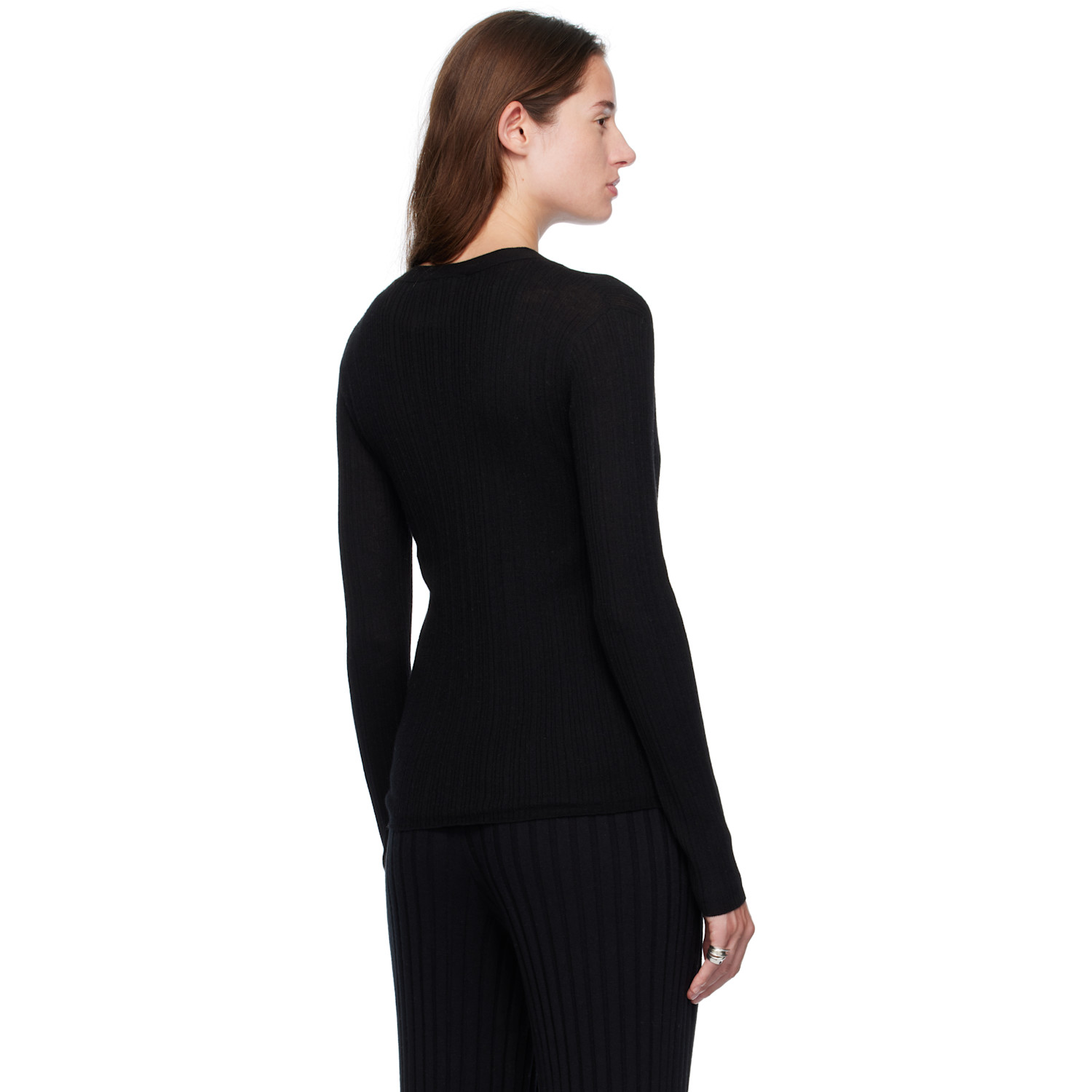  Lisa Yang Black Vanna Cardigan 