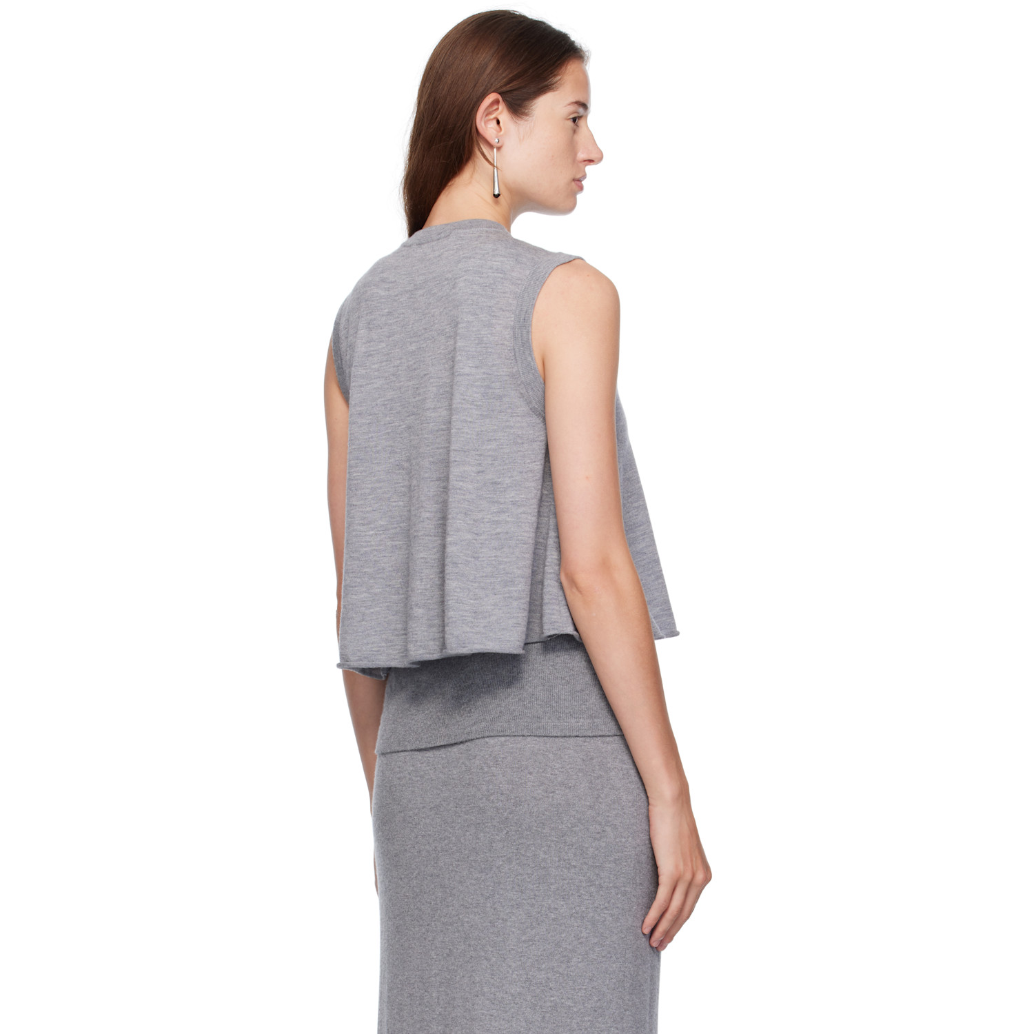  Lisa Yang Gray Nali Top 