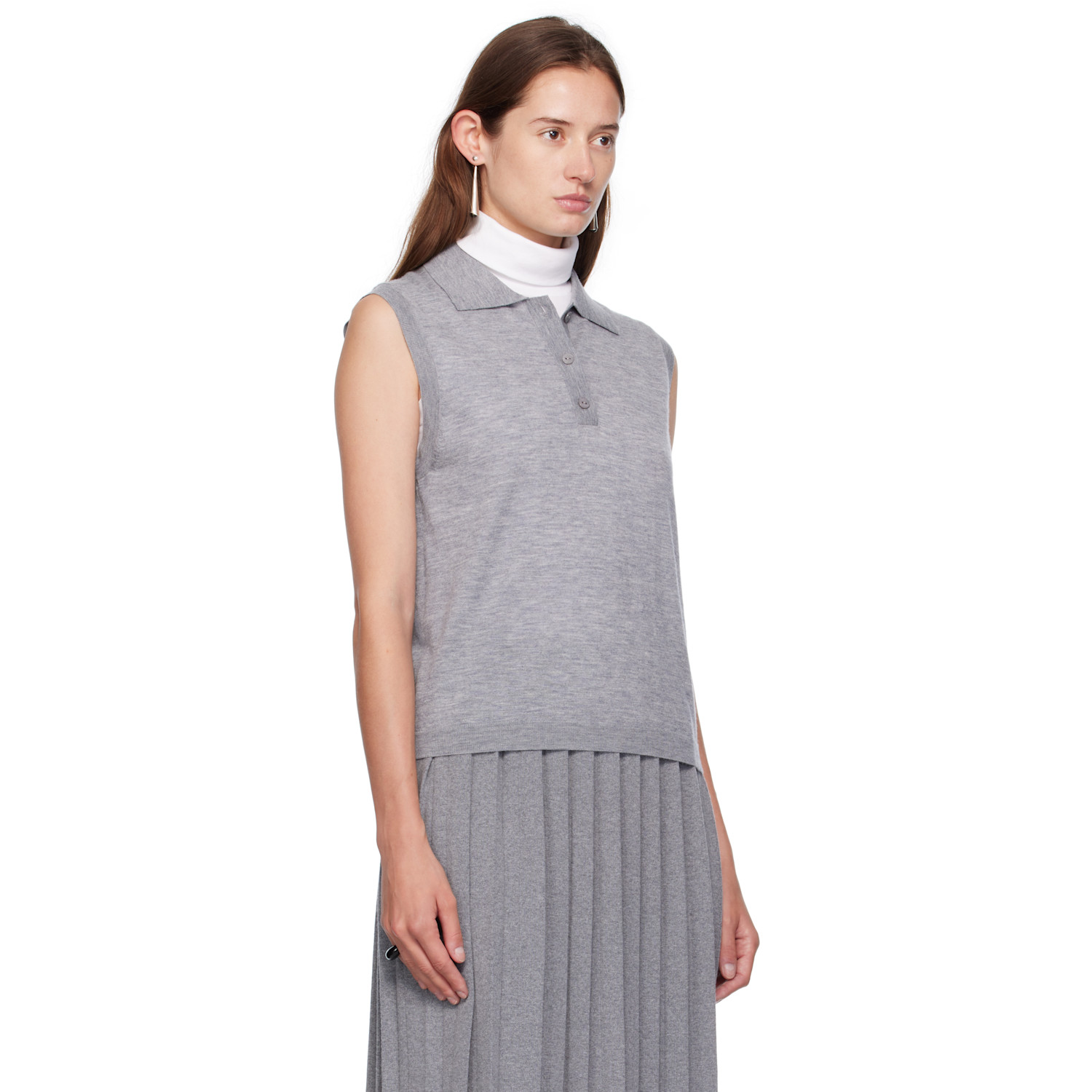  Lisa Yang Gray Lise Polo 