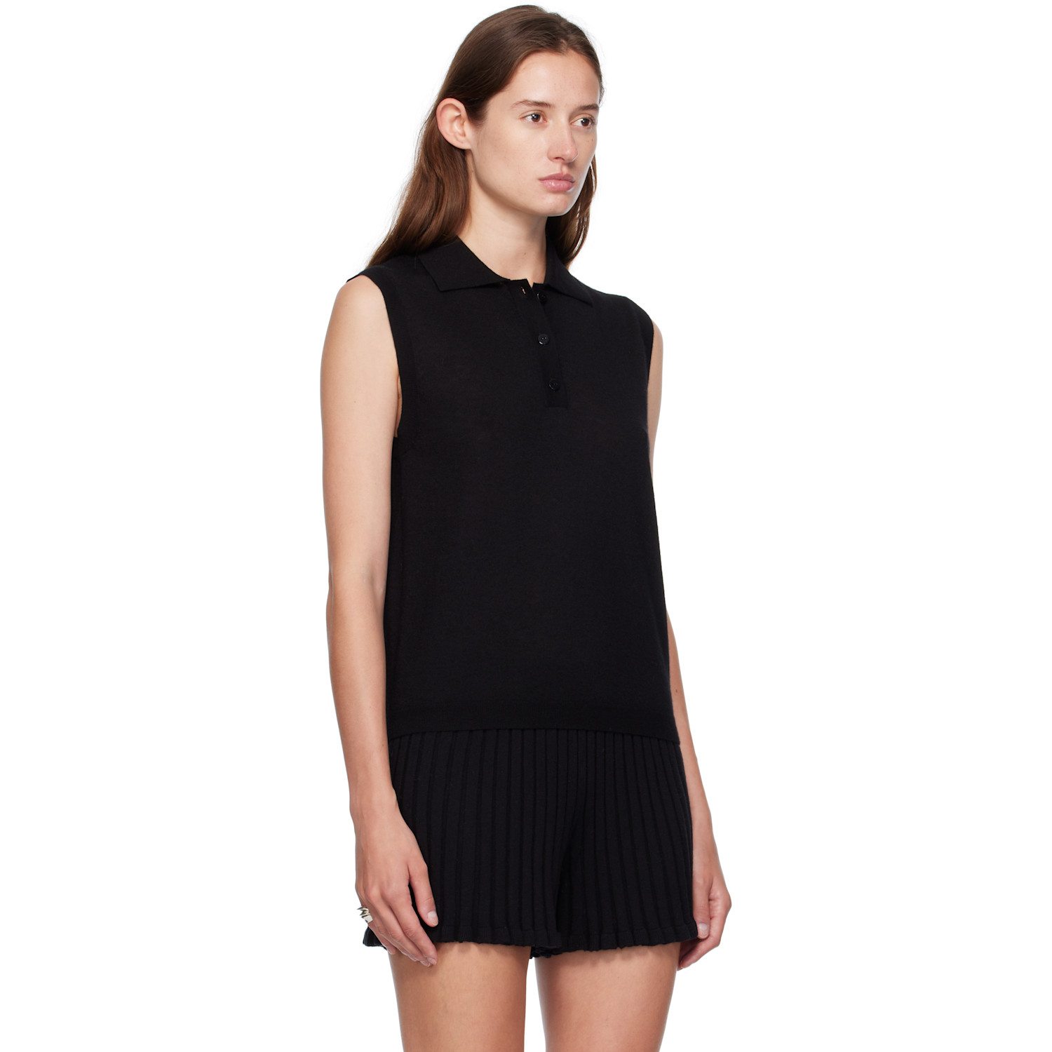  Lisa Yang Black Lise Polo 