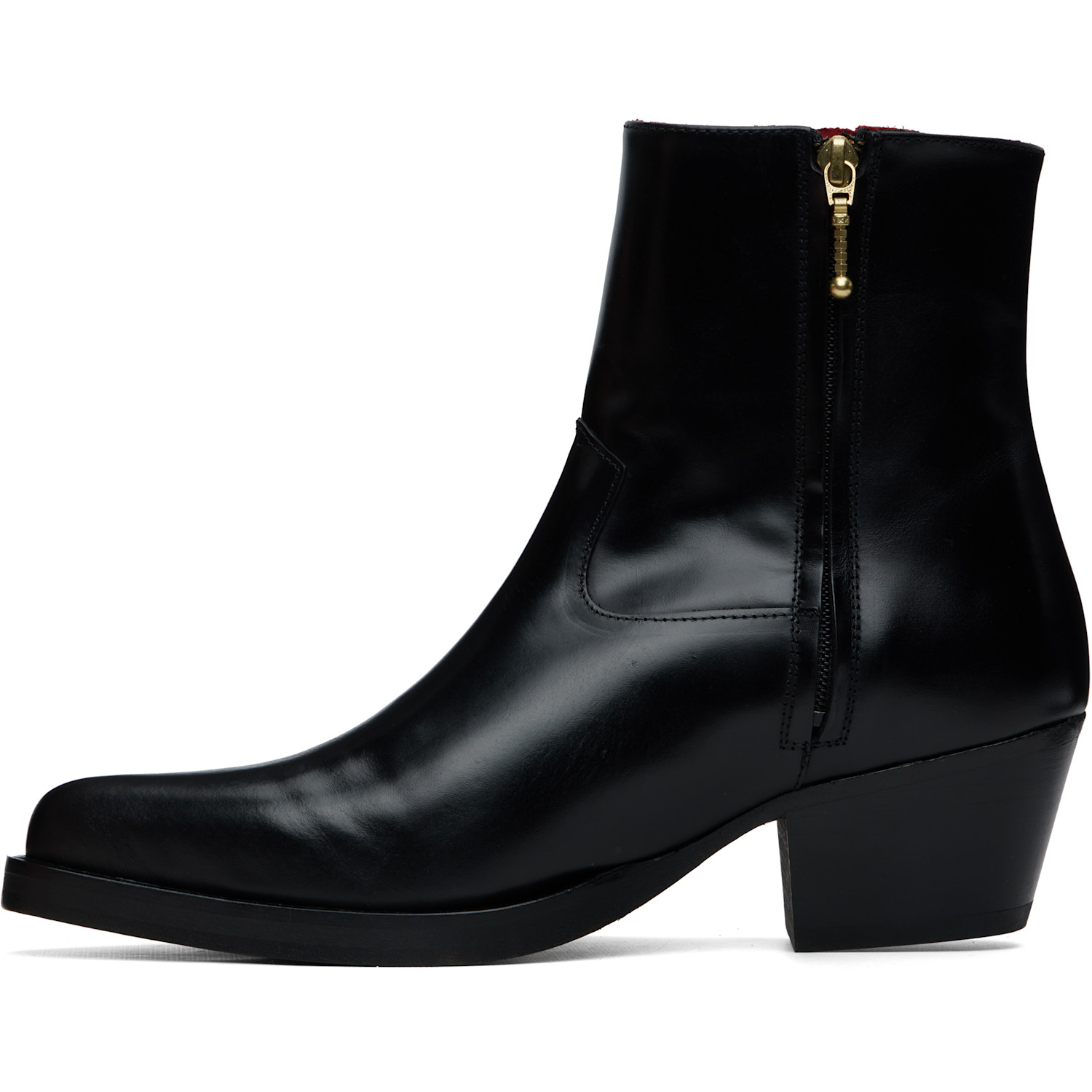  Ernest W. Baker Black Western Boots 