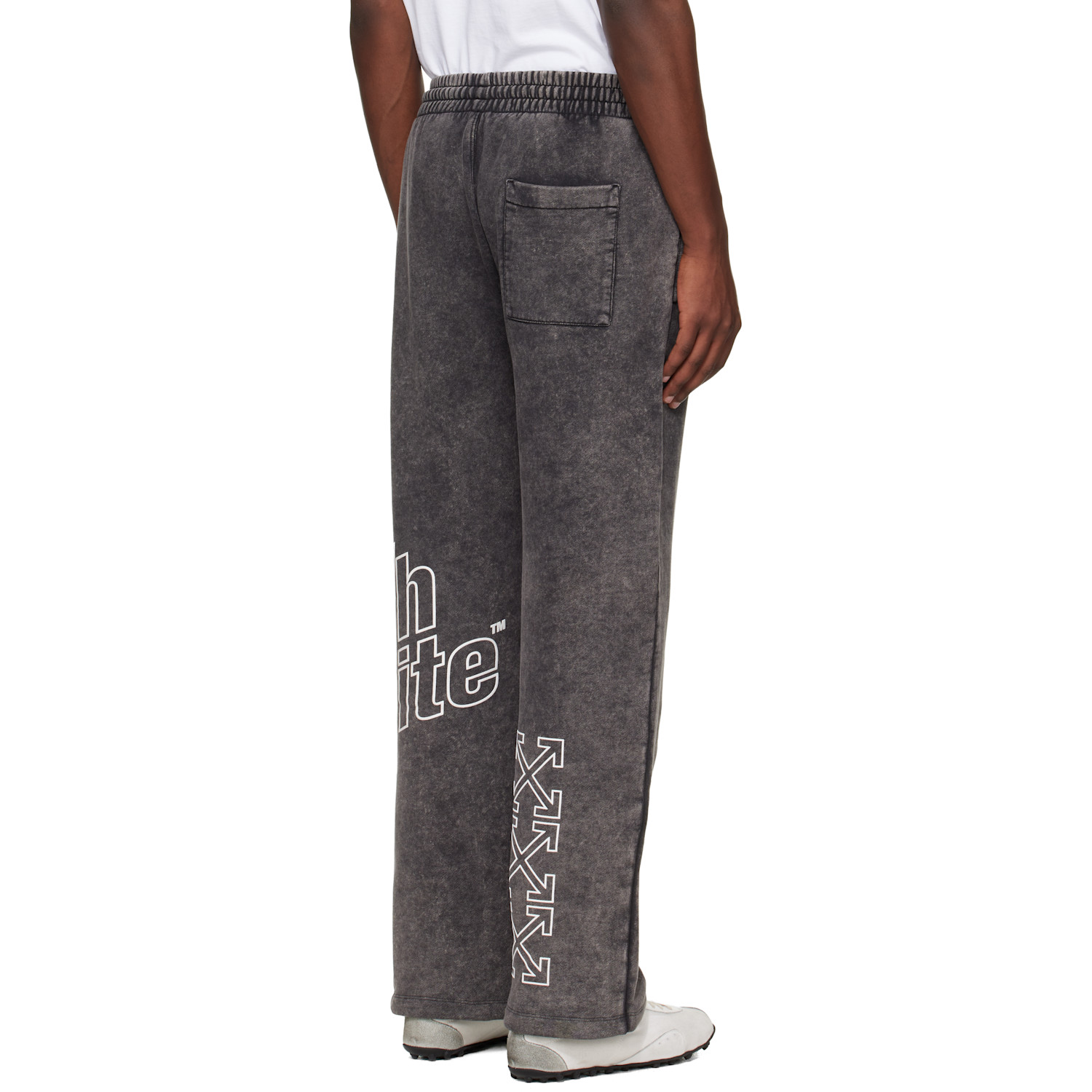  Off-white Gray Outline Arrow Sweatpants 
