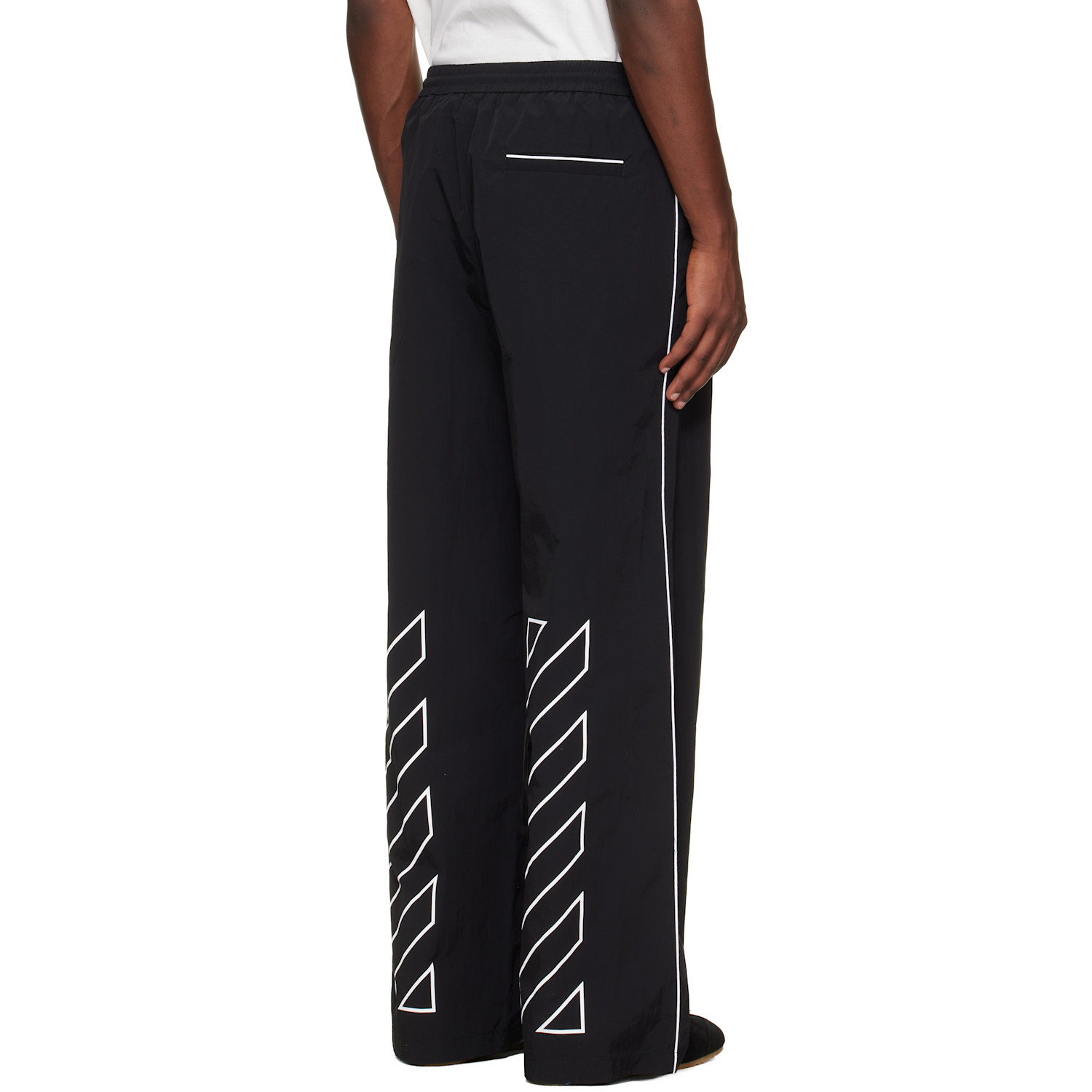  Off-white Black Lion Nylon Track Pants 