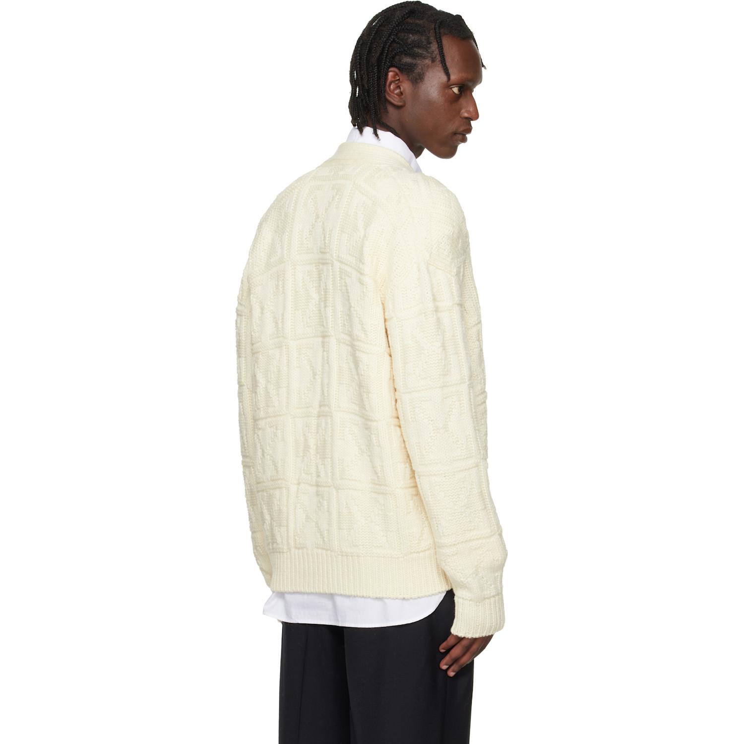  Off-white Off-white Arrow 3d Stitch Cardigan 
