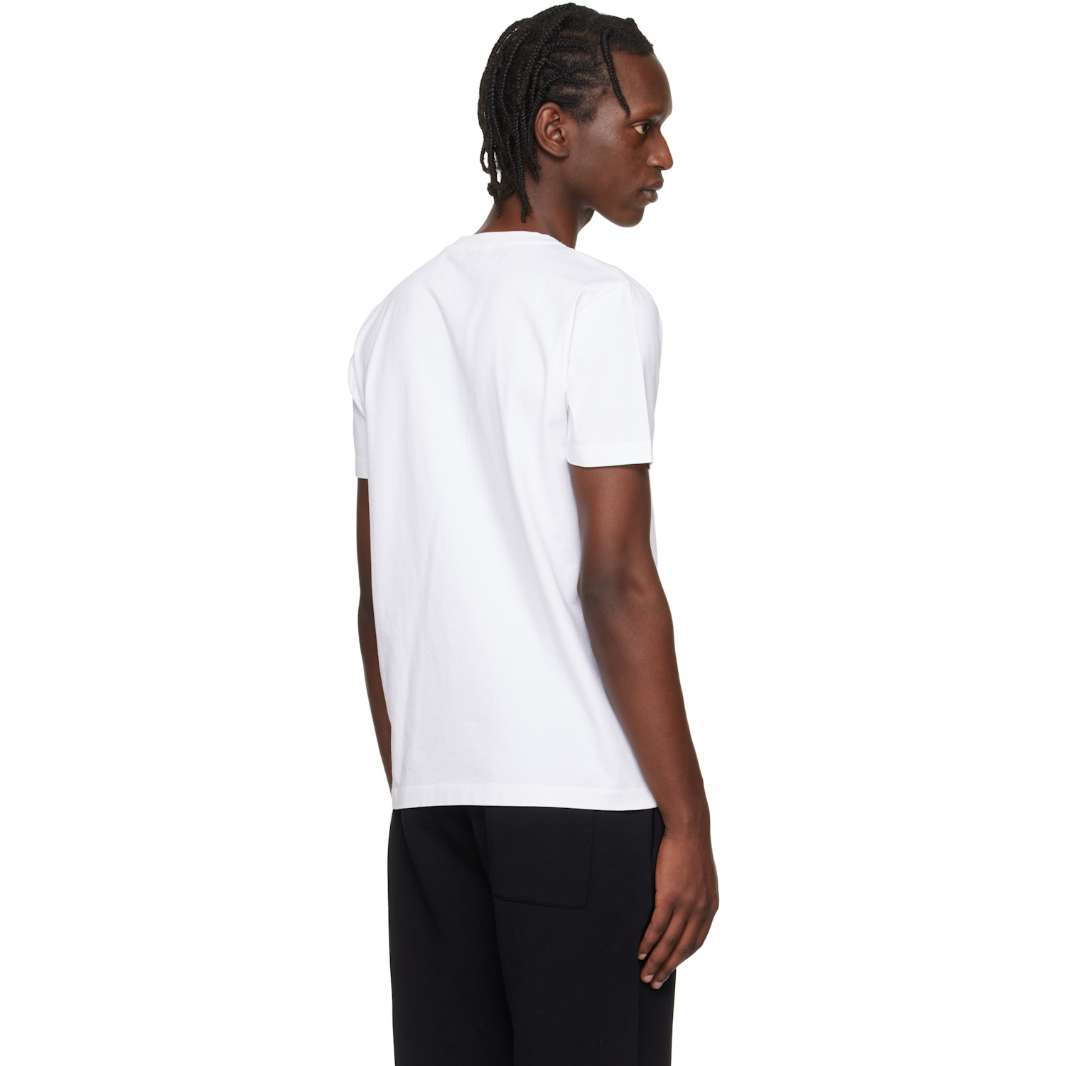  Off-white White Small Arrow Slim Logo T-shirt 