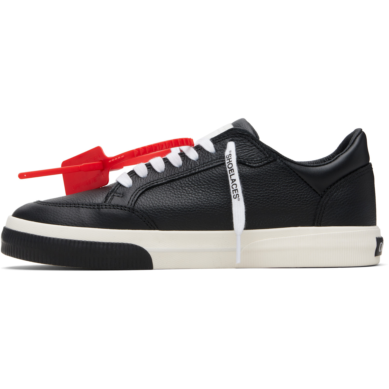  Off-white Black Vulcanized Low Sneakers 