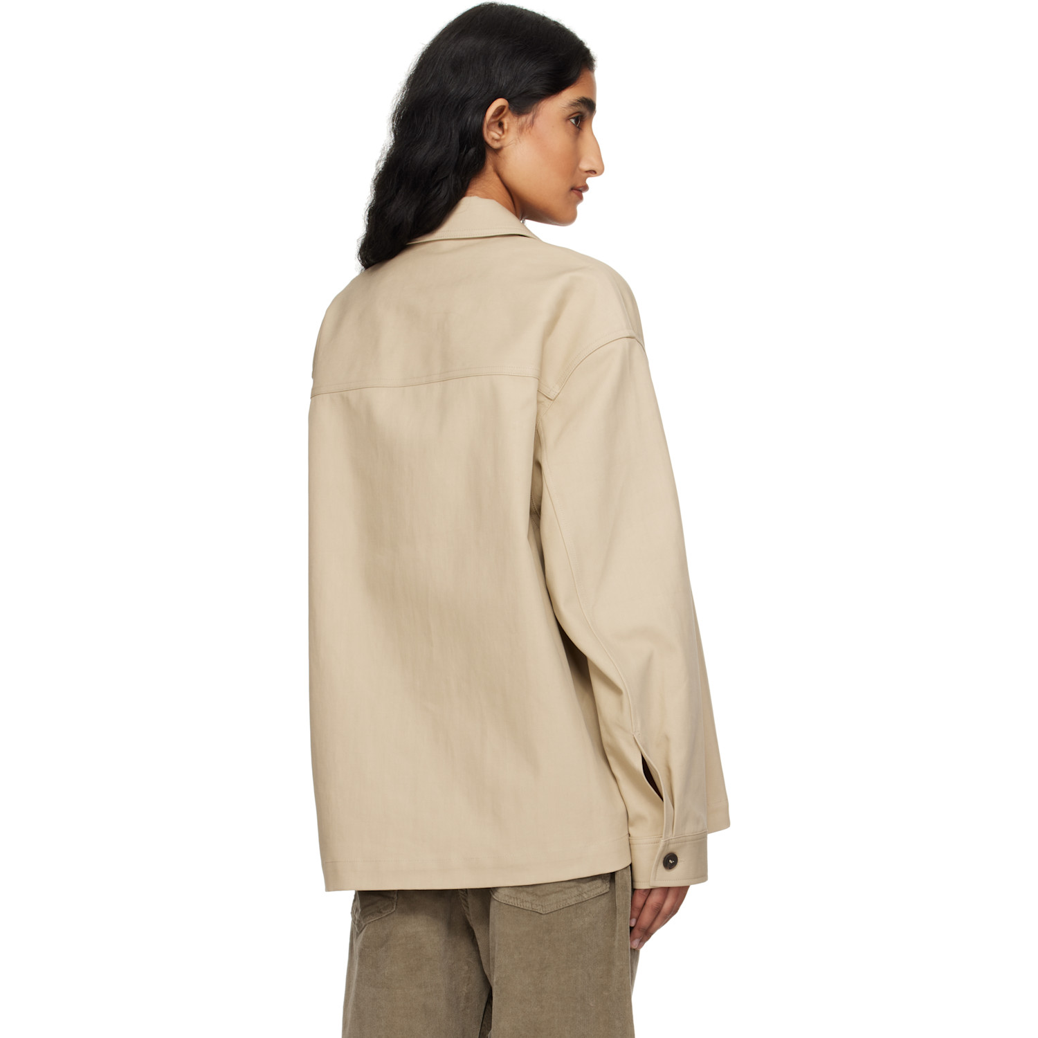  Studio Nicholson Beige Harron Jacket 