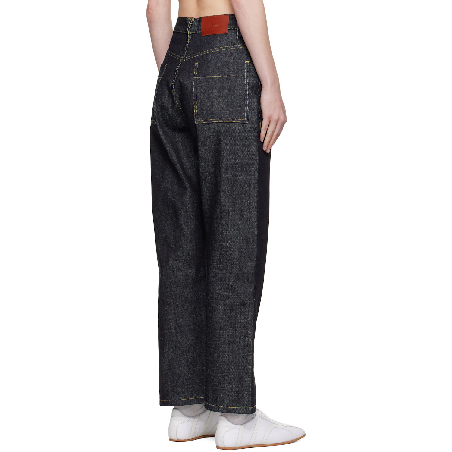  Studio Nicholson Navy Ruthe Jeans 