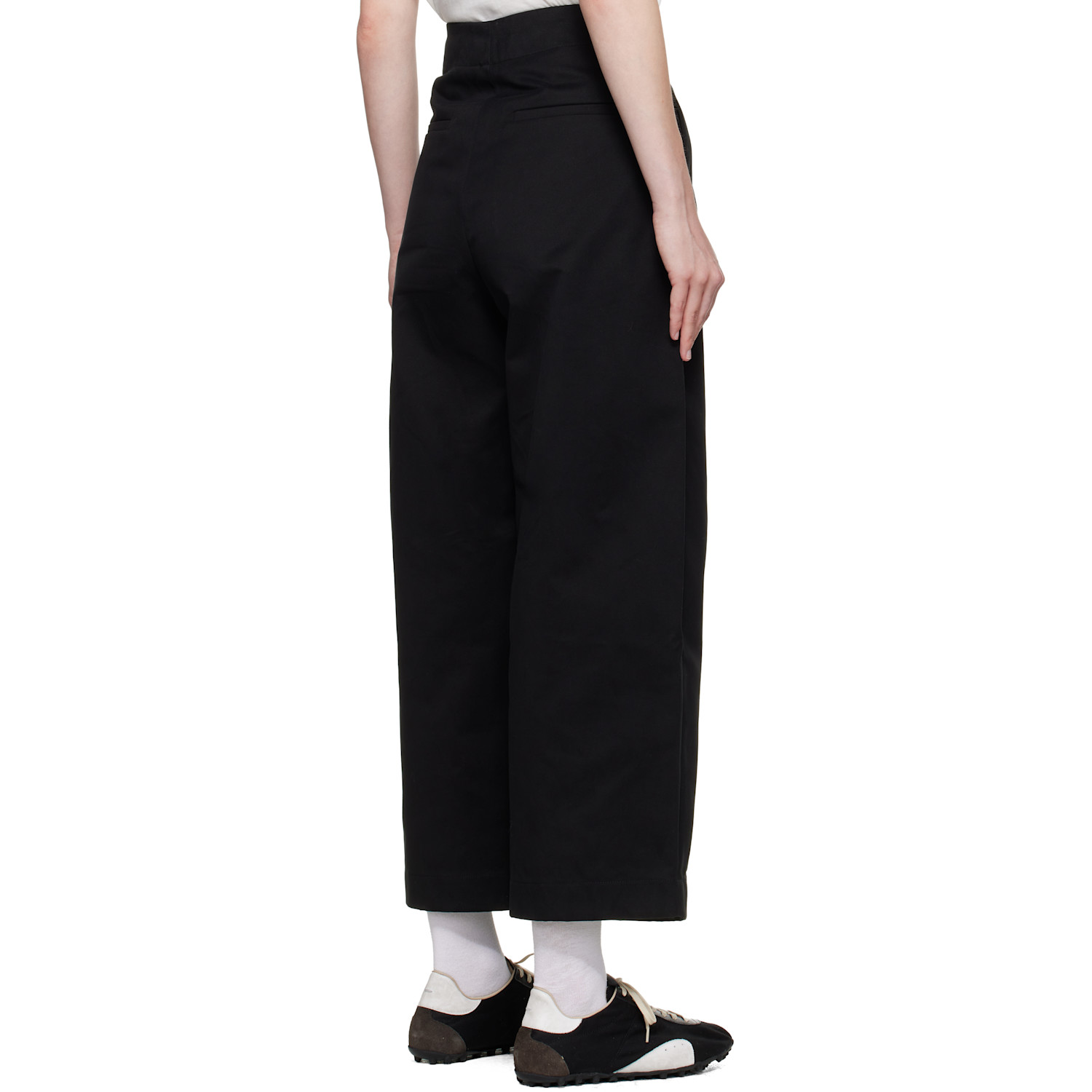  Studio Nicholson Black Dordoni Volume Trousers 