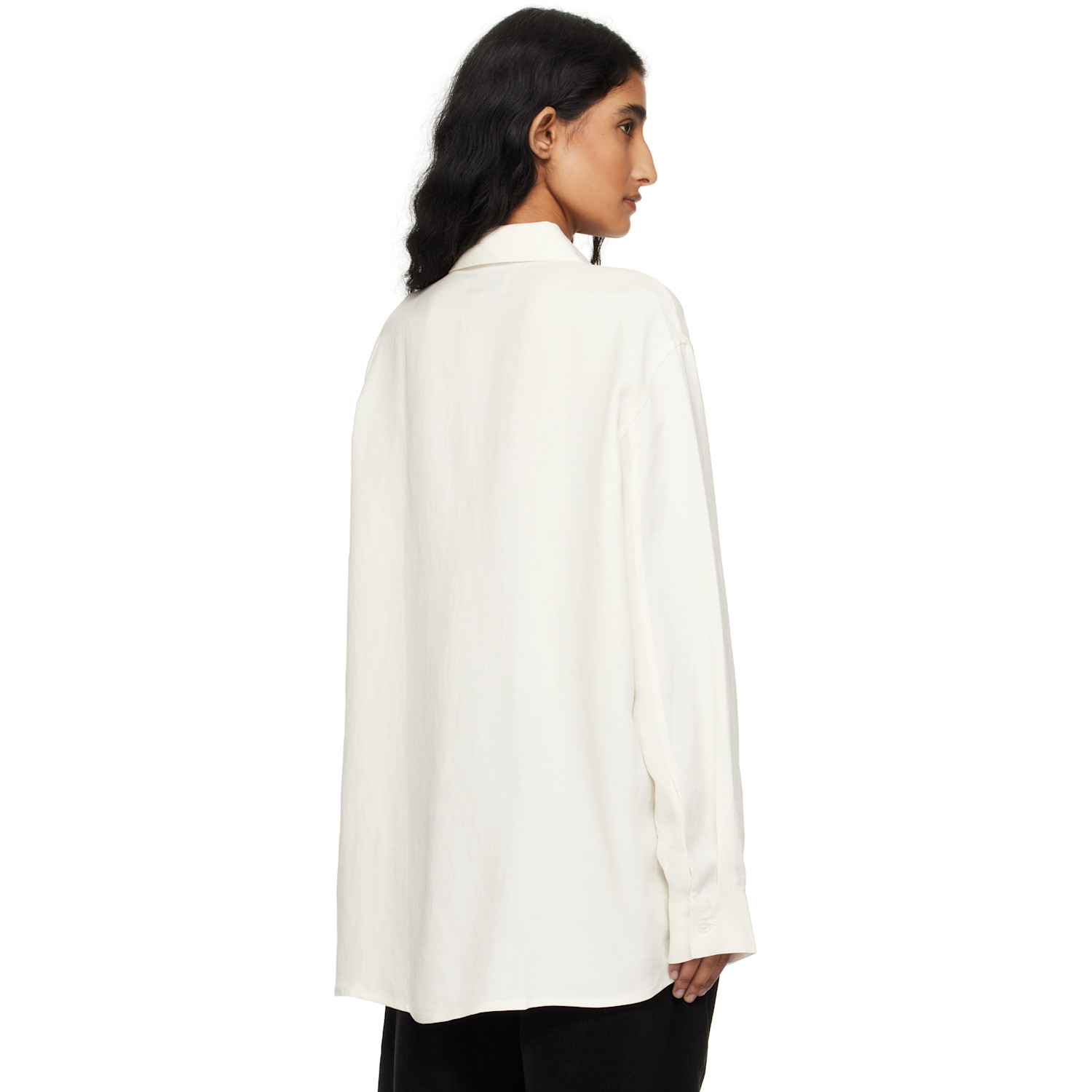  Studio Nicholson Beige Pinole Shirt 