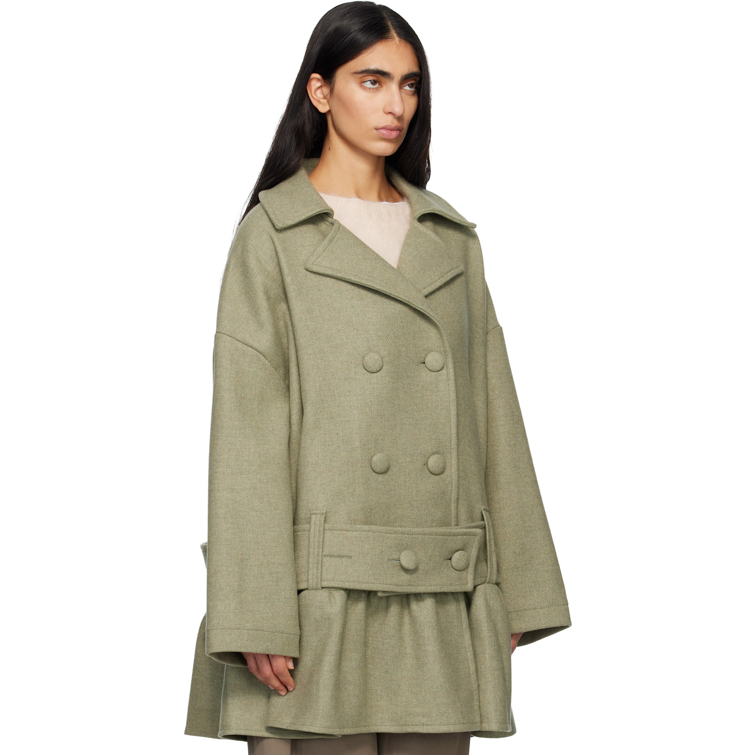  Renaissance Renaissance Green Luna Coat 