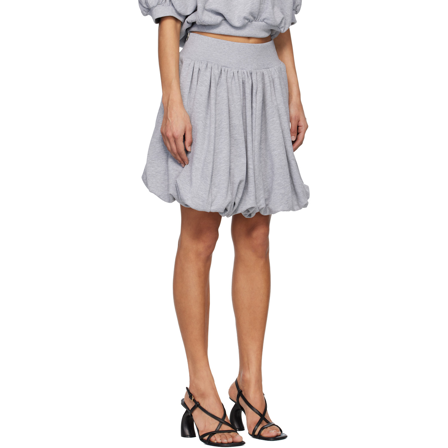  Renaissance Renaissance Gray Qajar Sweat Miniskirt 