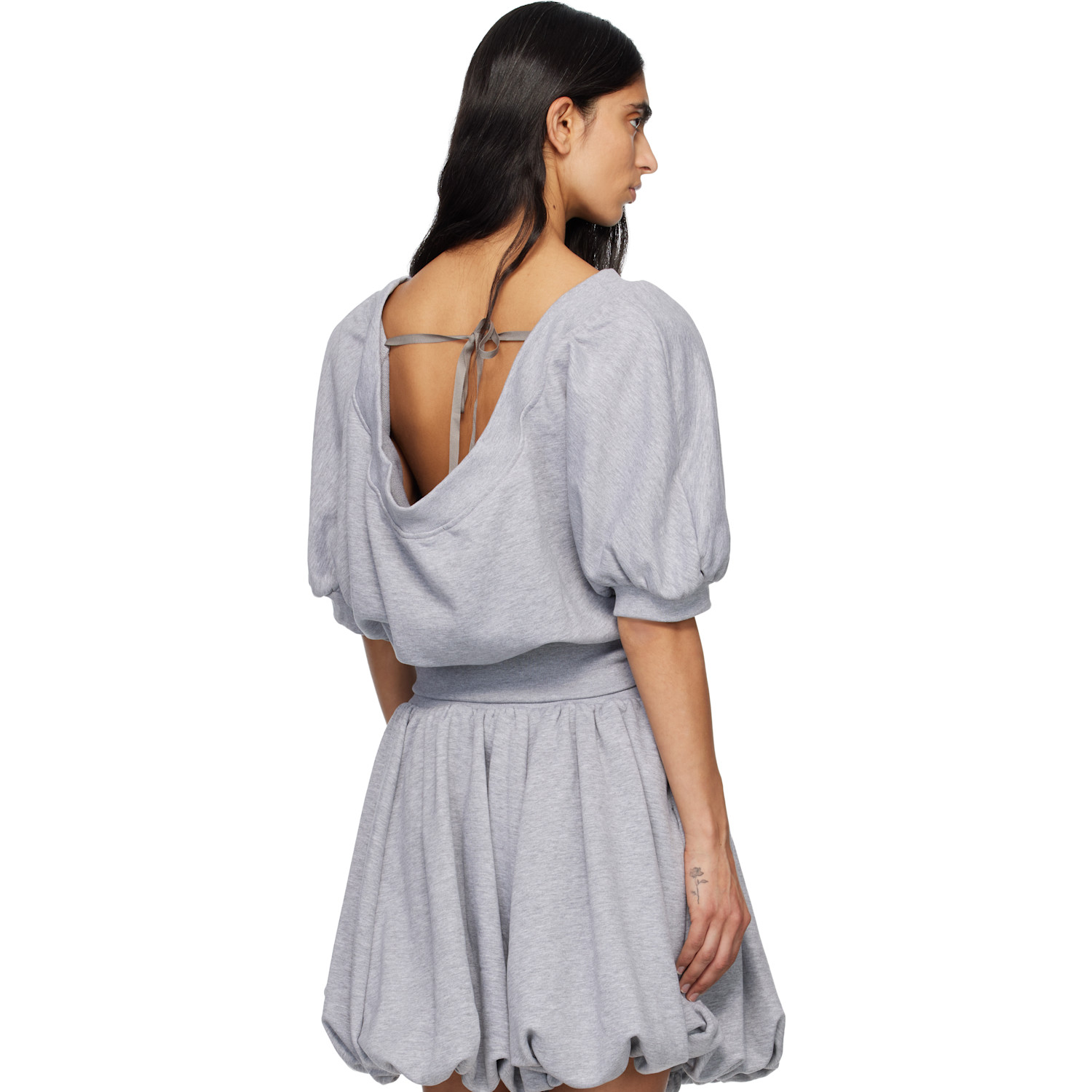  Renaissance Renaissance Gray Amelia Sweat Top 