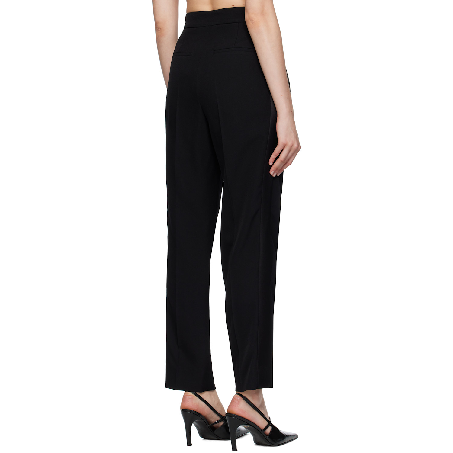  Erdem Black Straight Trousers 