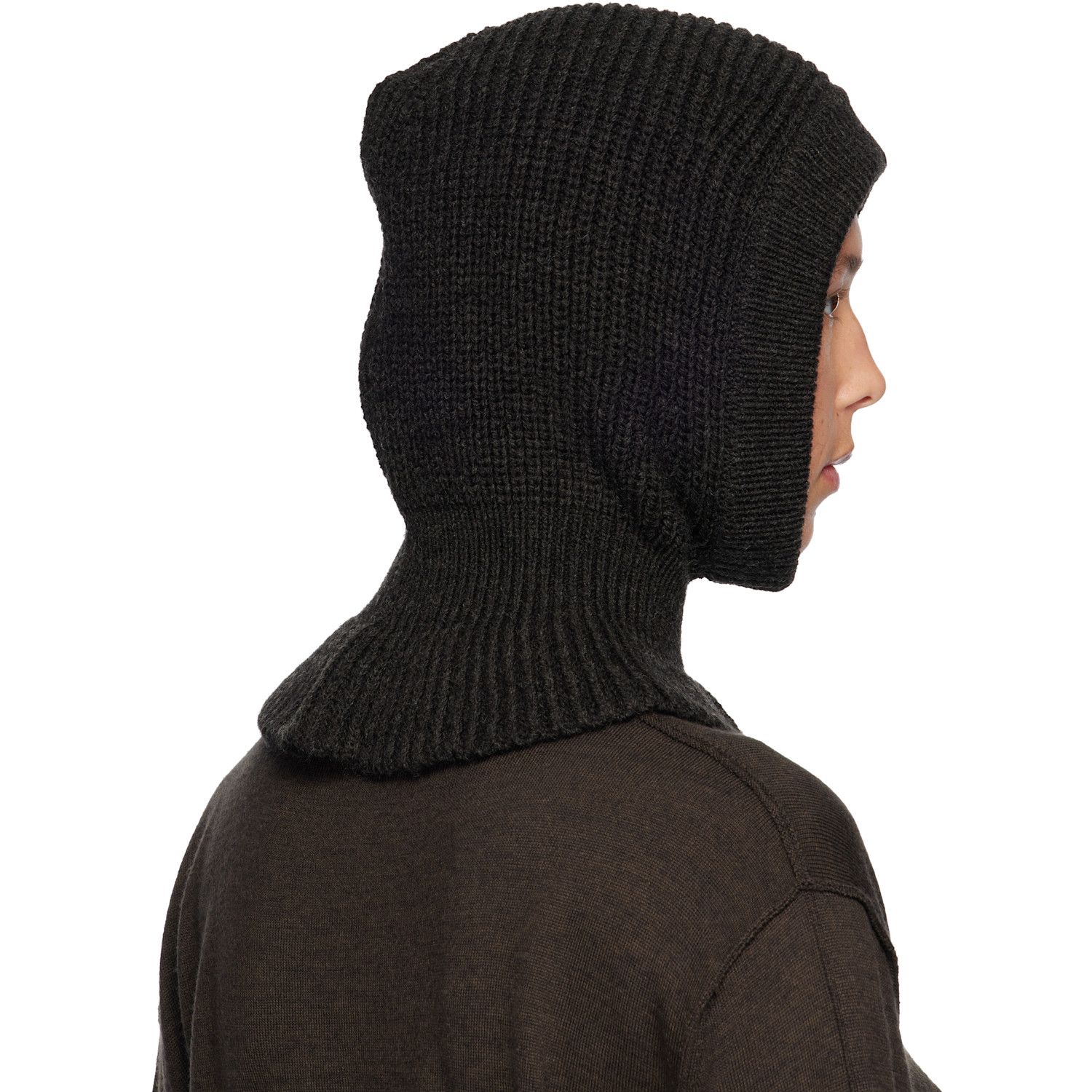  Lemaire Brown Hood Beanie 