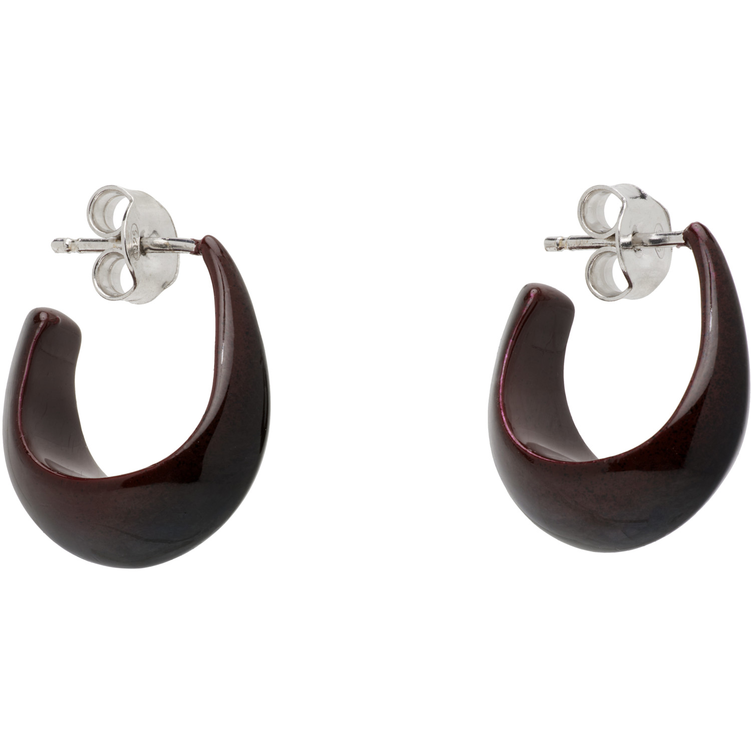  Lemaire Curved Mini Drop Earrings 