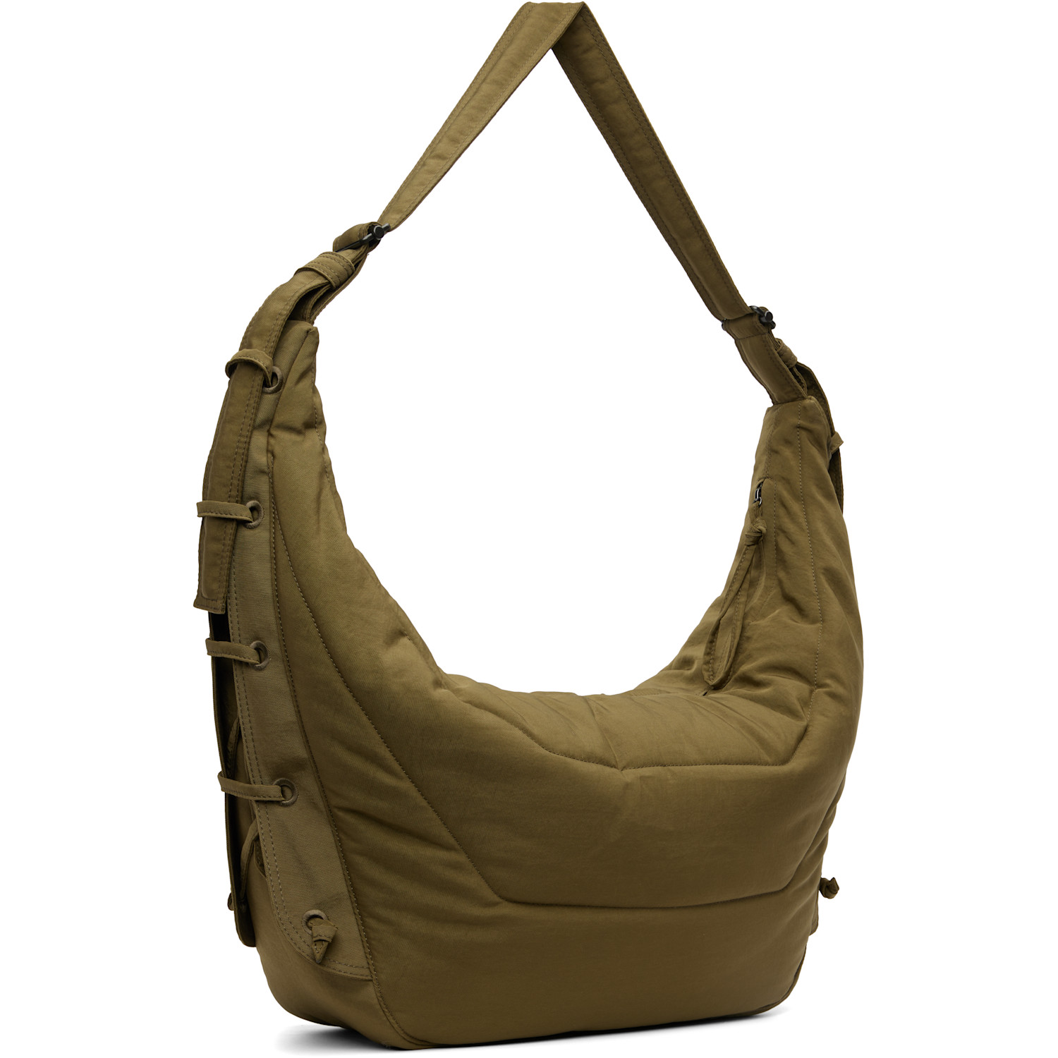  Lemaire Khaki Large Soft Game Bag 