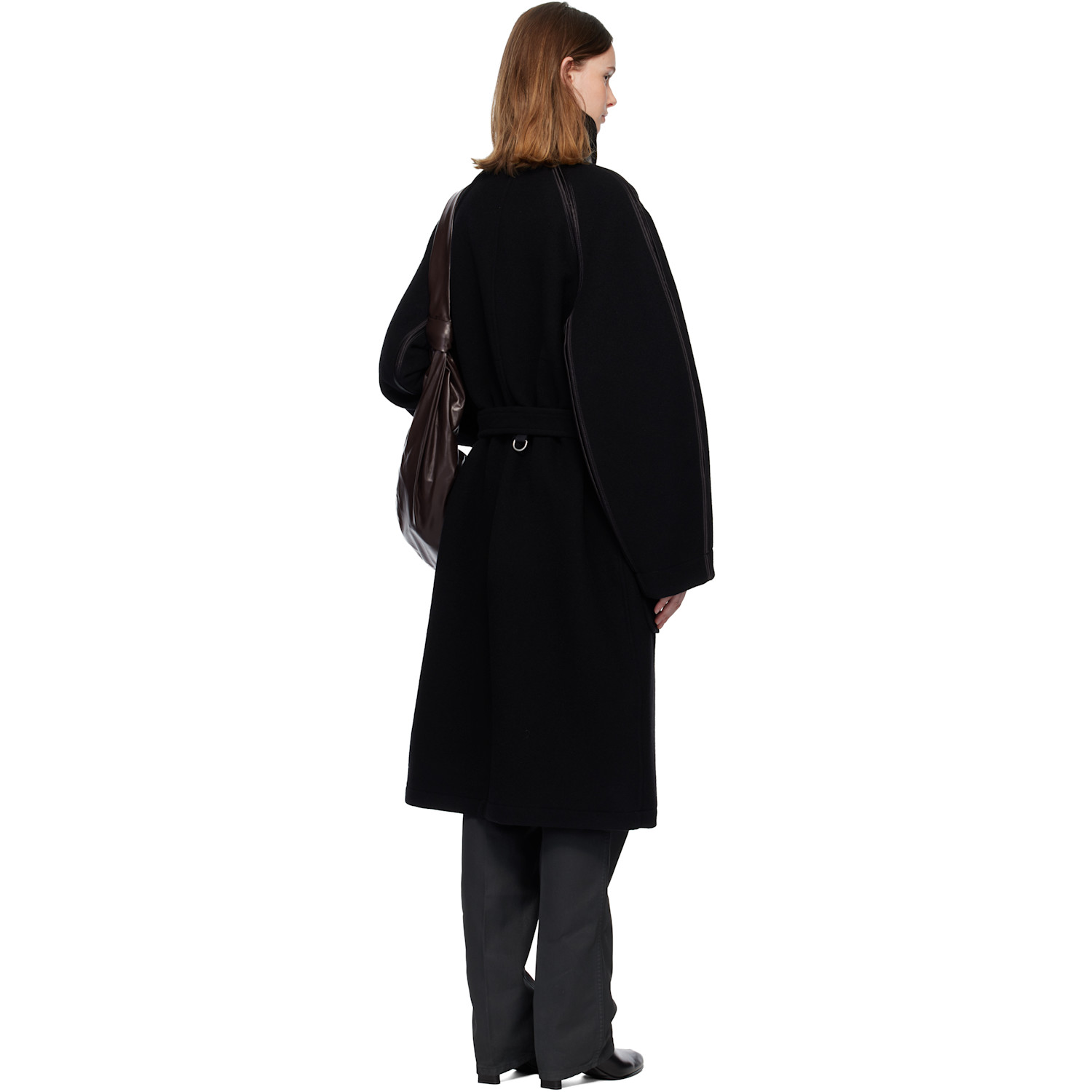  Lemaire Black Duffle Coat 