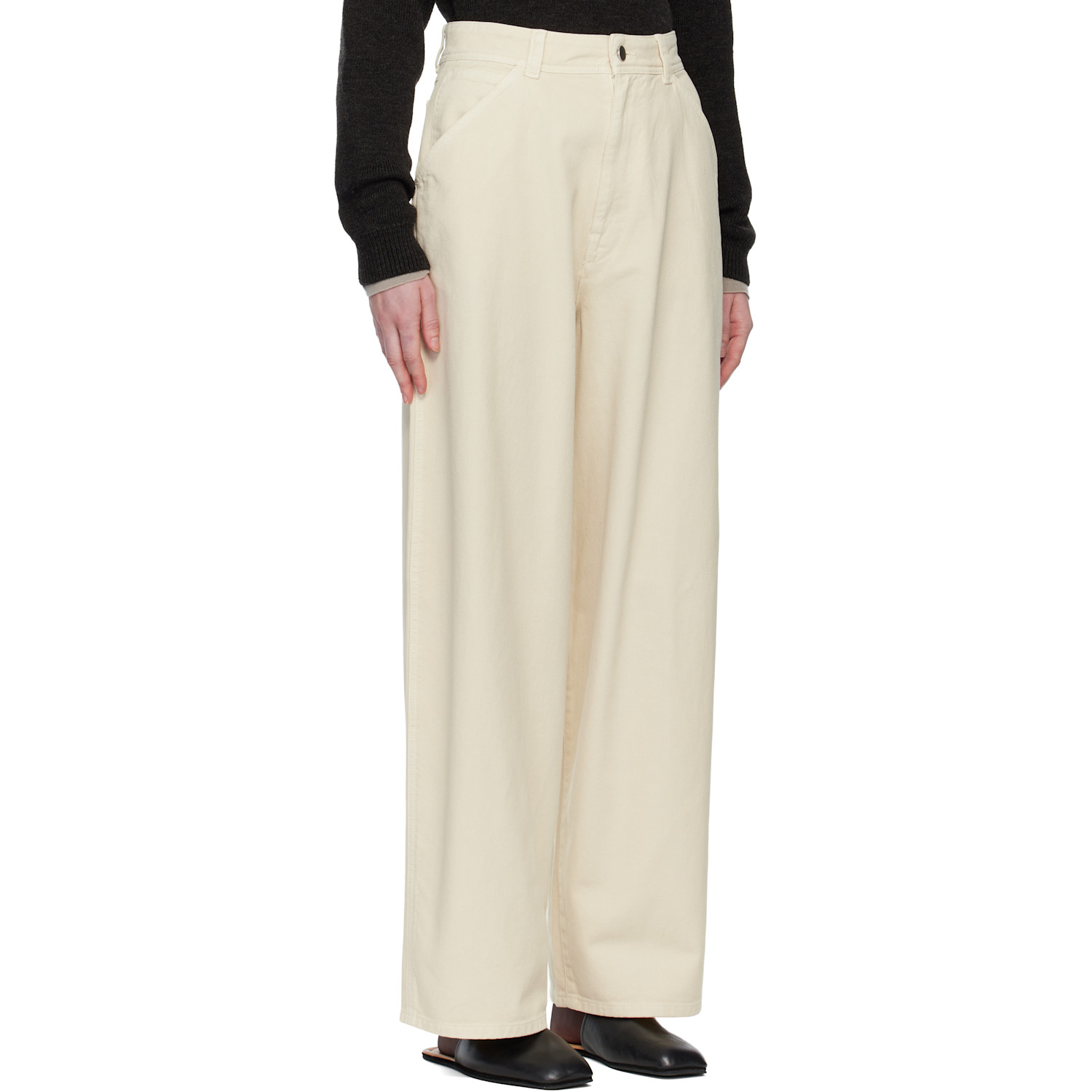  Lemaire Off-white Large Jeans 