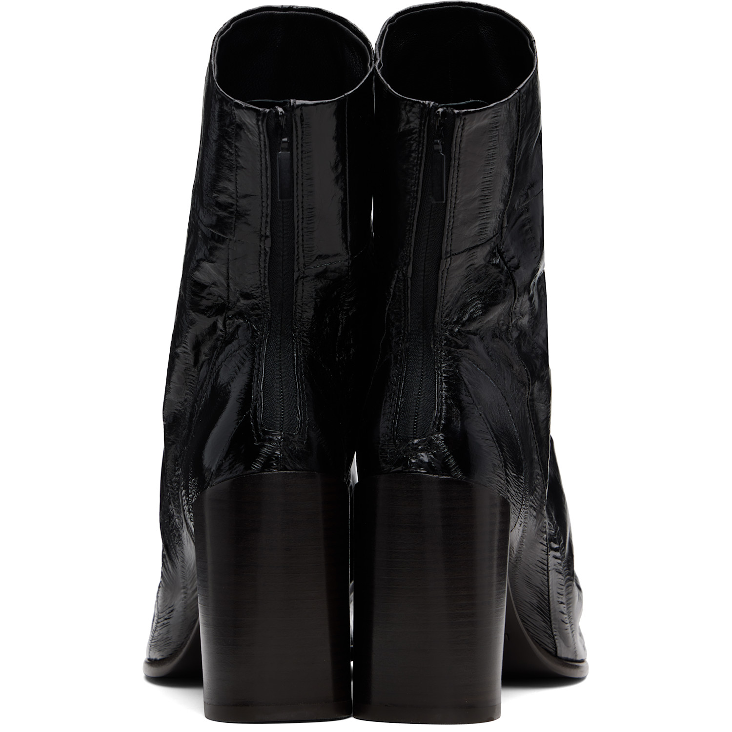  Lemaire Black Glove 80 Ankle Boots 