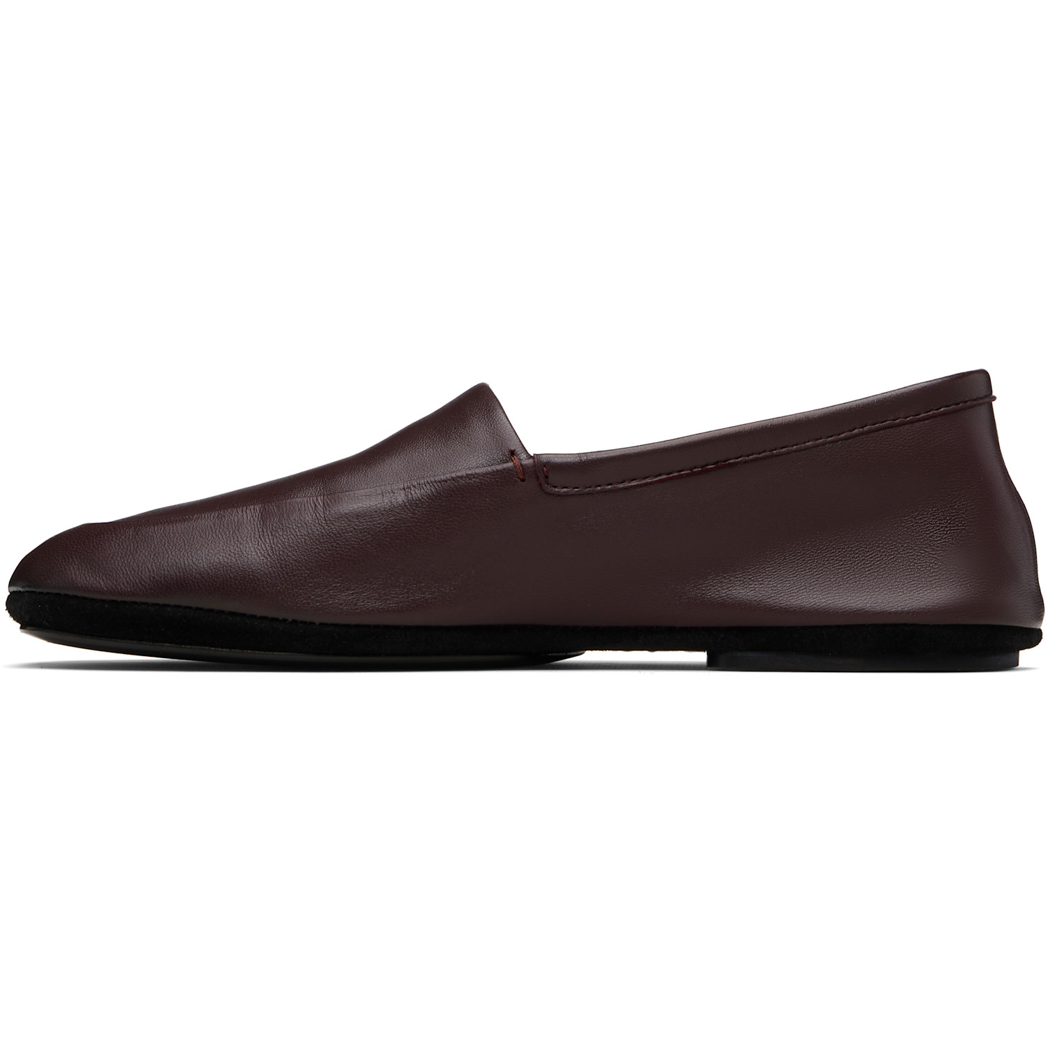  Lemaire Purple 'indoor' Slipper Loafers 