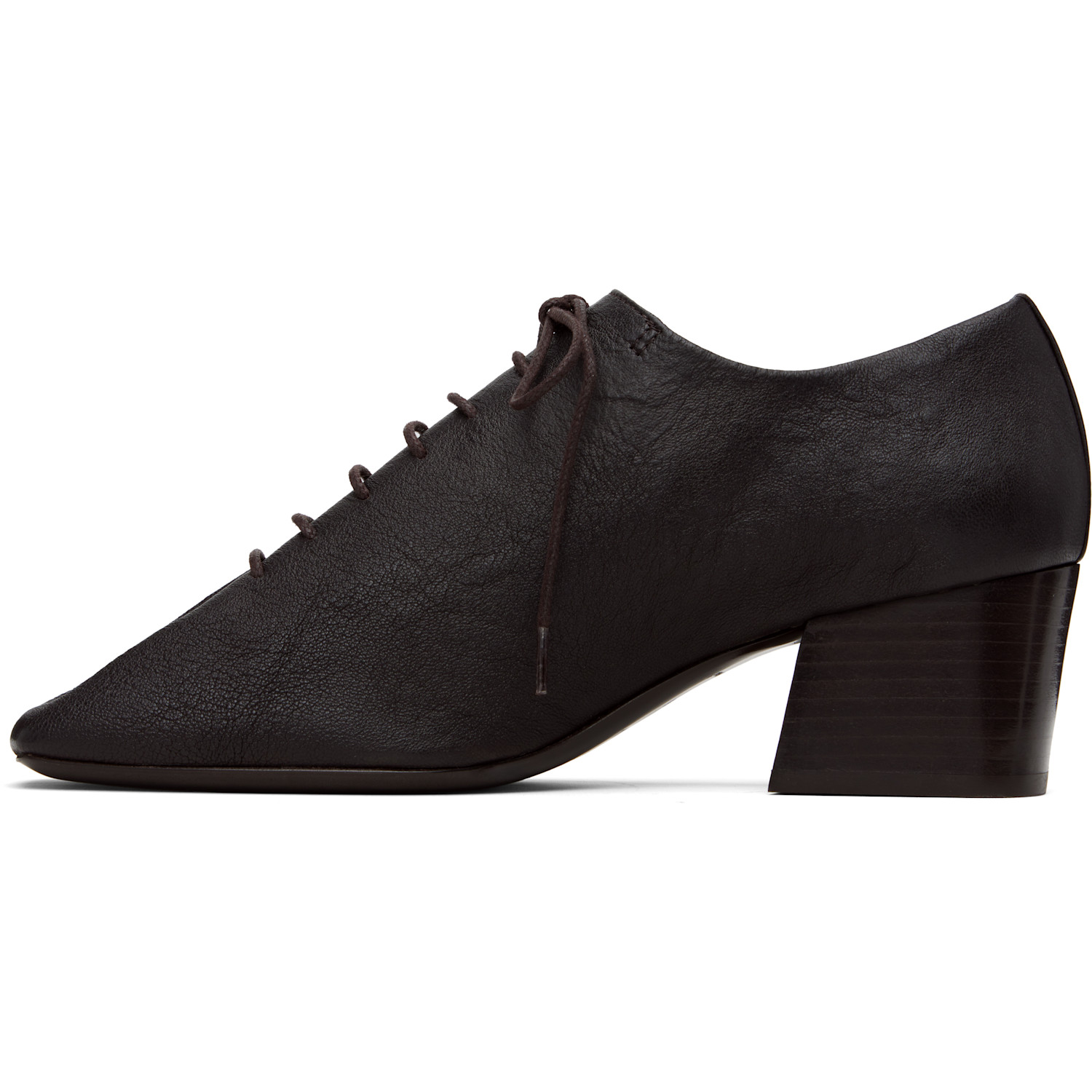  Lemaire Brown Souris Classic Derby Heels 