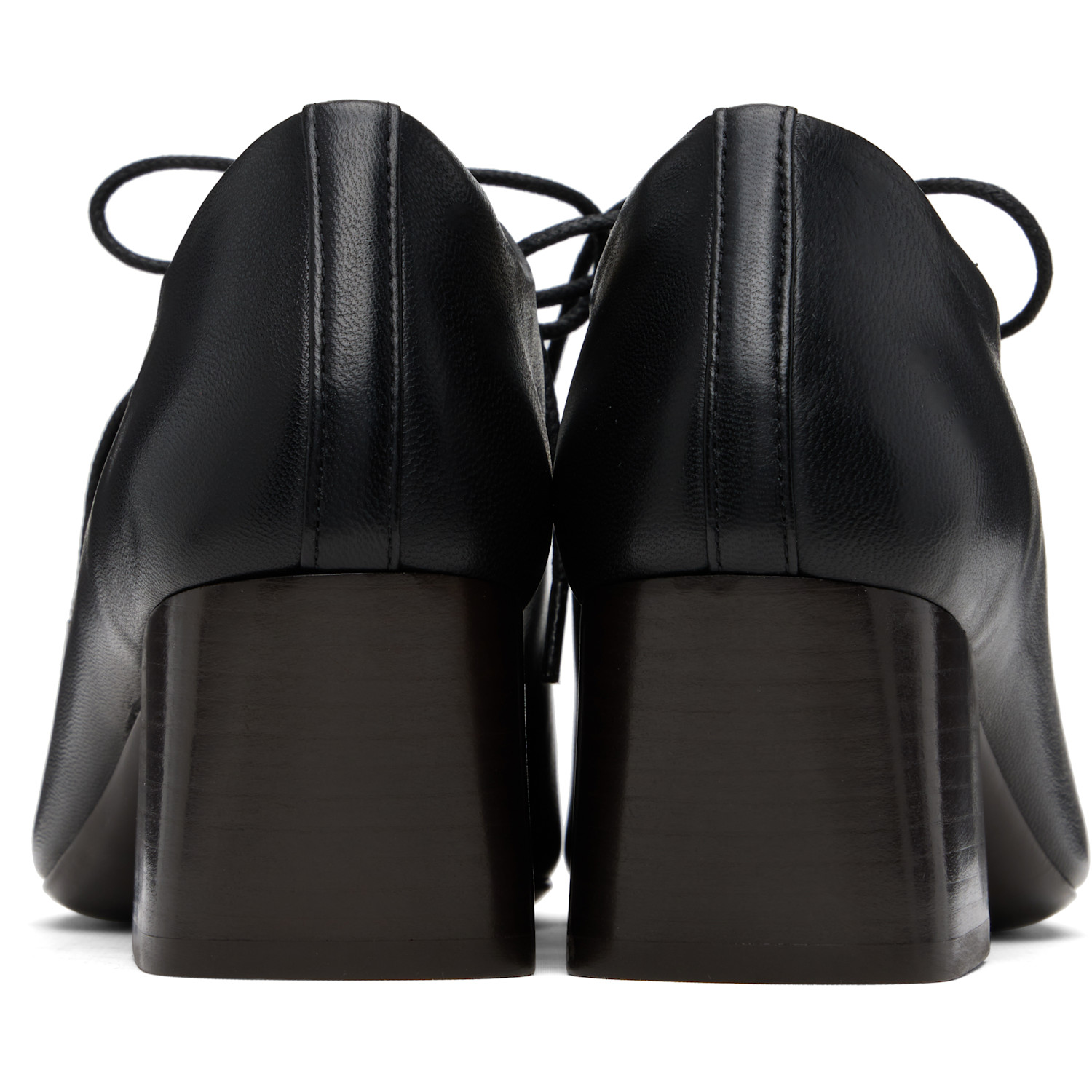  Lemaire Black Souris Classic Derby Heels 