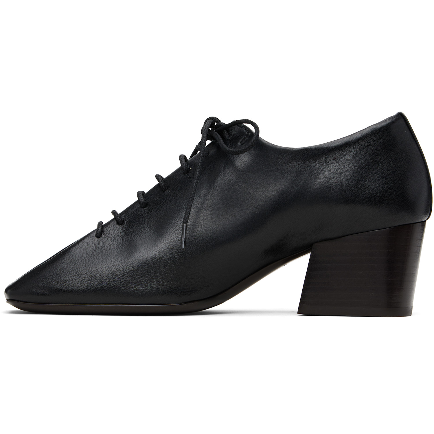  Lemaire Black Souris Classic Derby Heels 