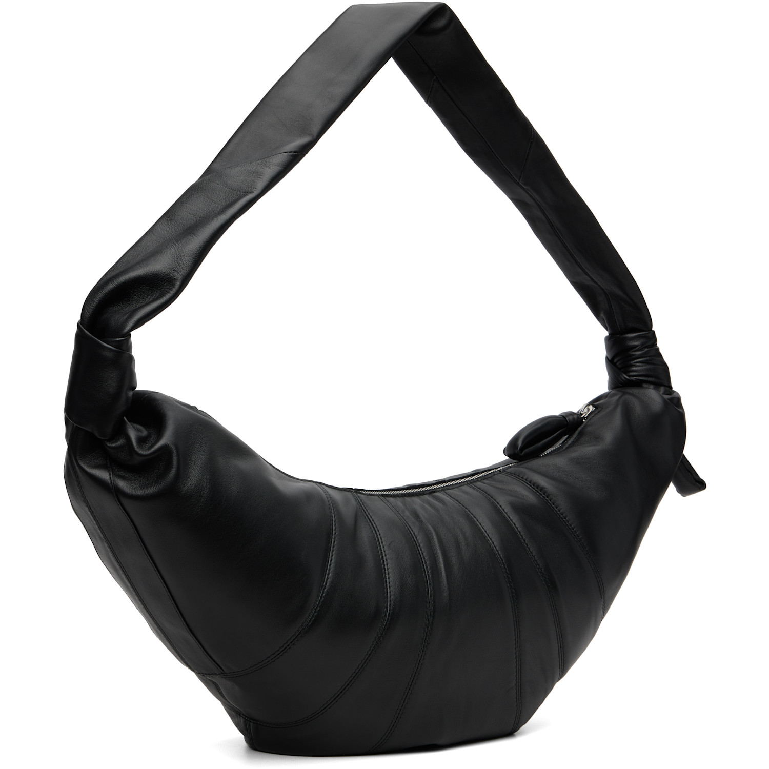  Lemaire Black Large Croissant Bag 