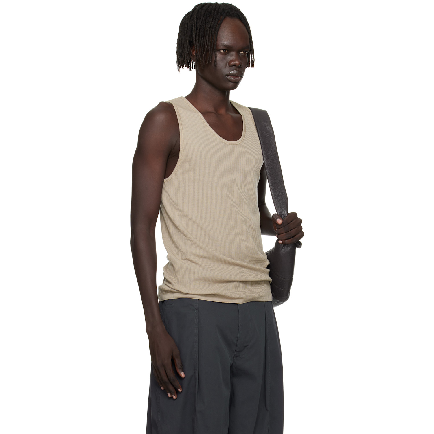  Lemaire Gray Debardeur Tank Top 