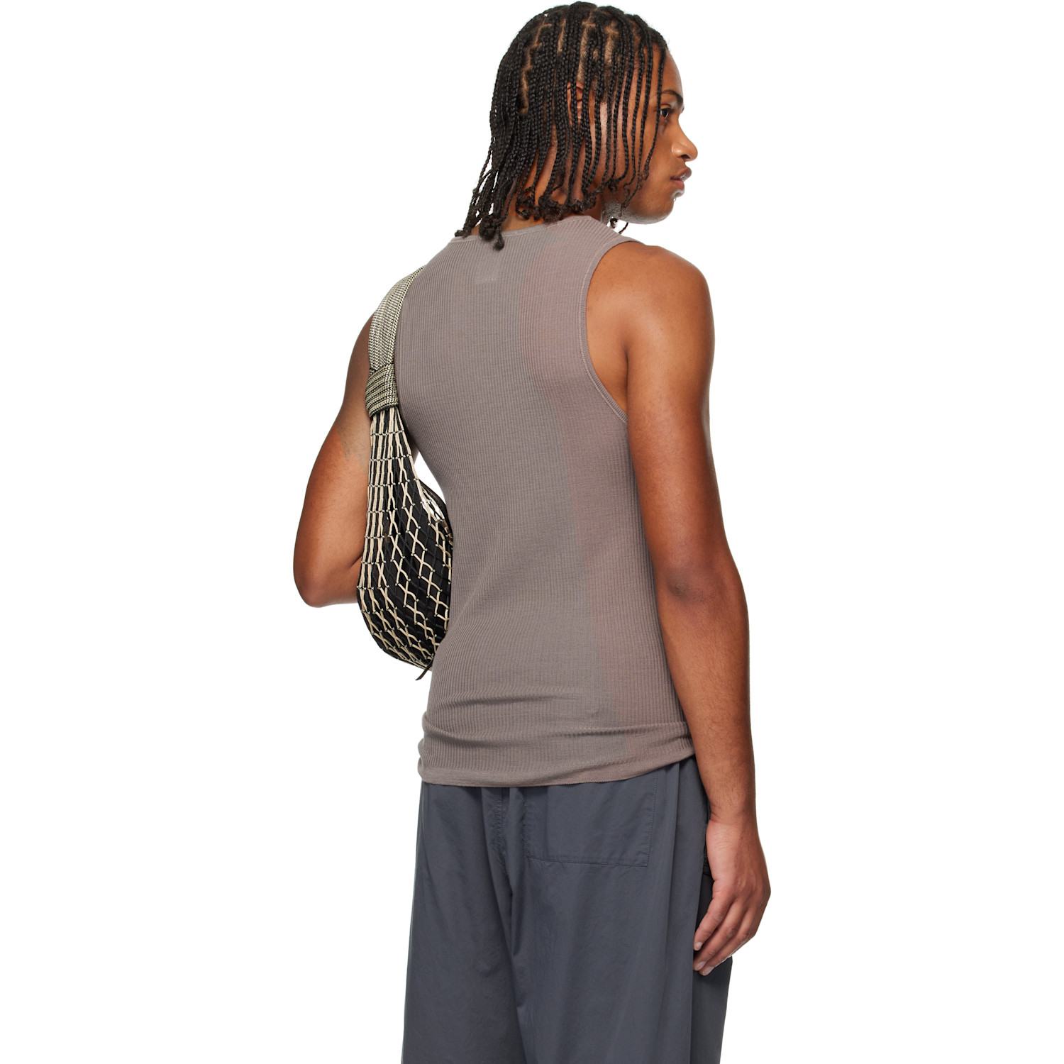  Lemaire Taupe Debardeur Tank Top 