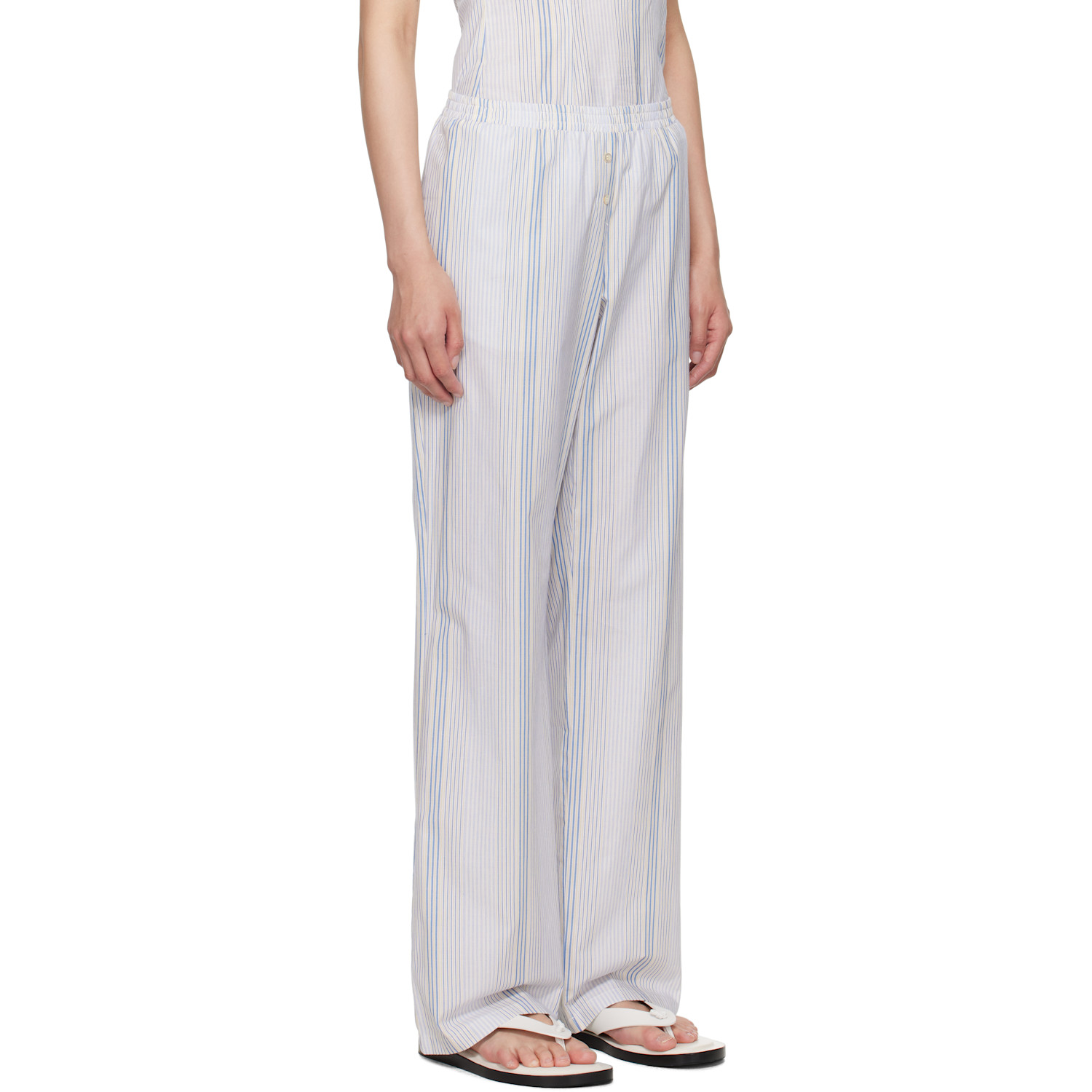  Paloma Wool Blue & White Kimoto Lounge Pants 