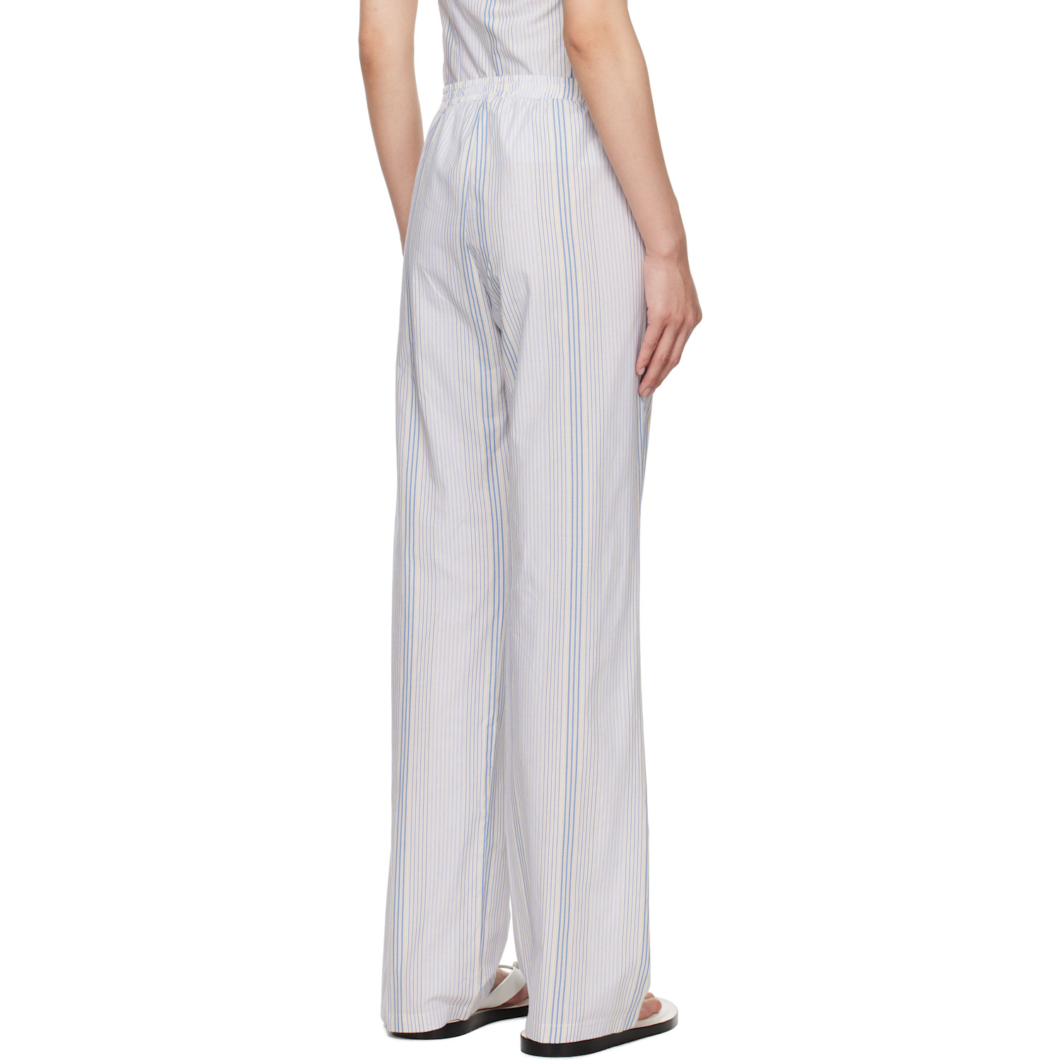  Paloma Wool Blue & White Kimoto Lounge Pants 