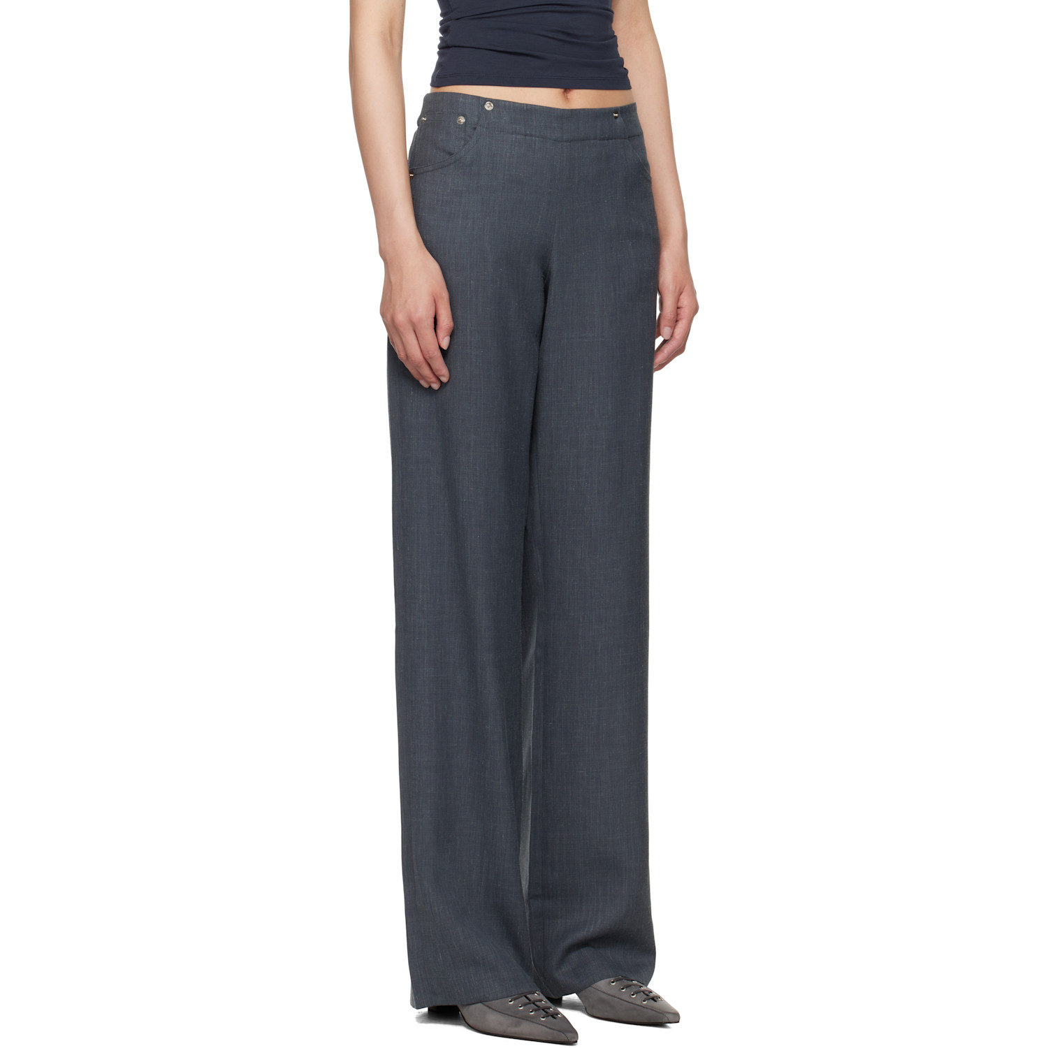  Paloma Wool Gray Onely Trousers 