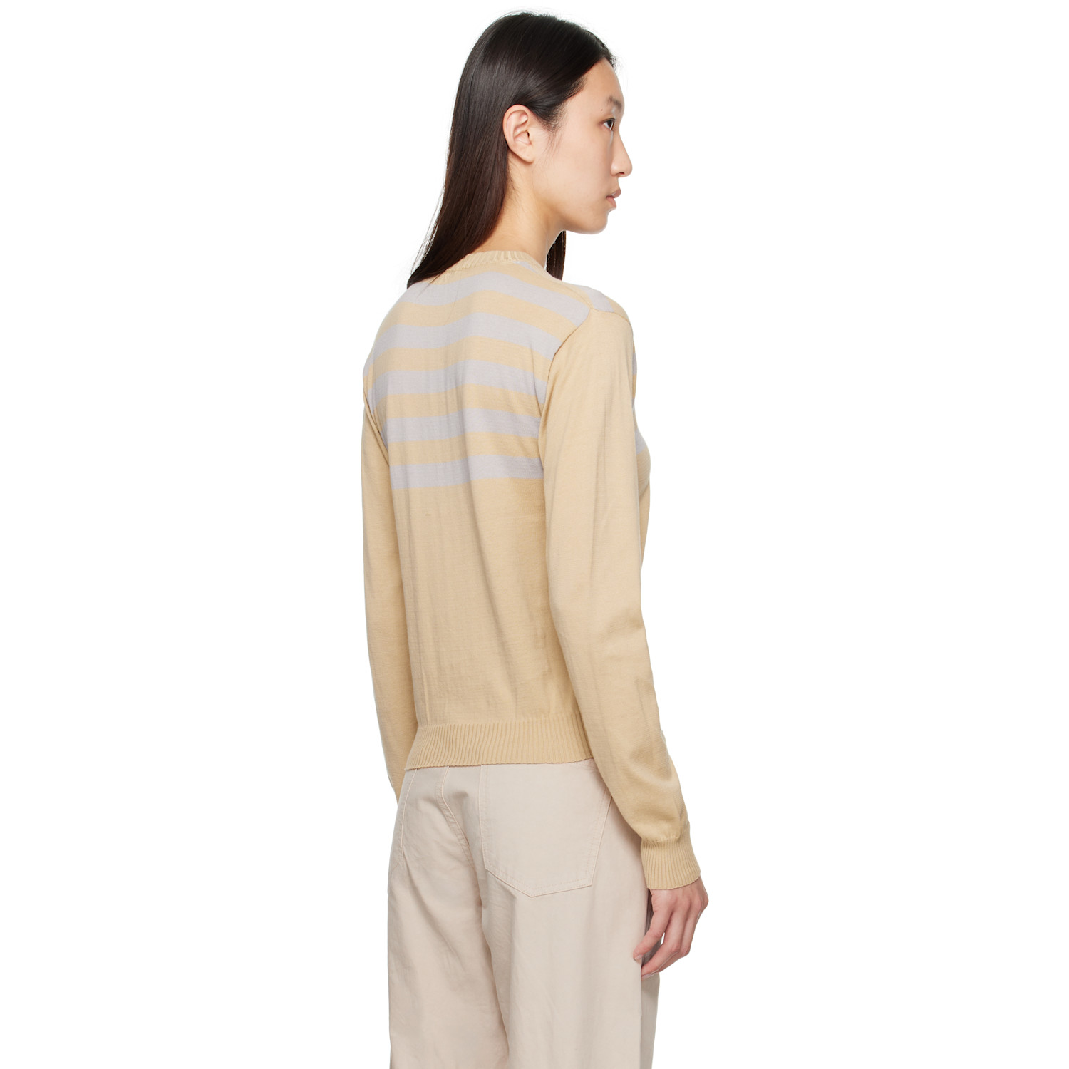  Paloma Wool Beige & Gray Salim Sweater 